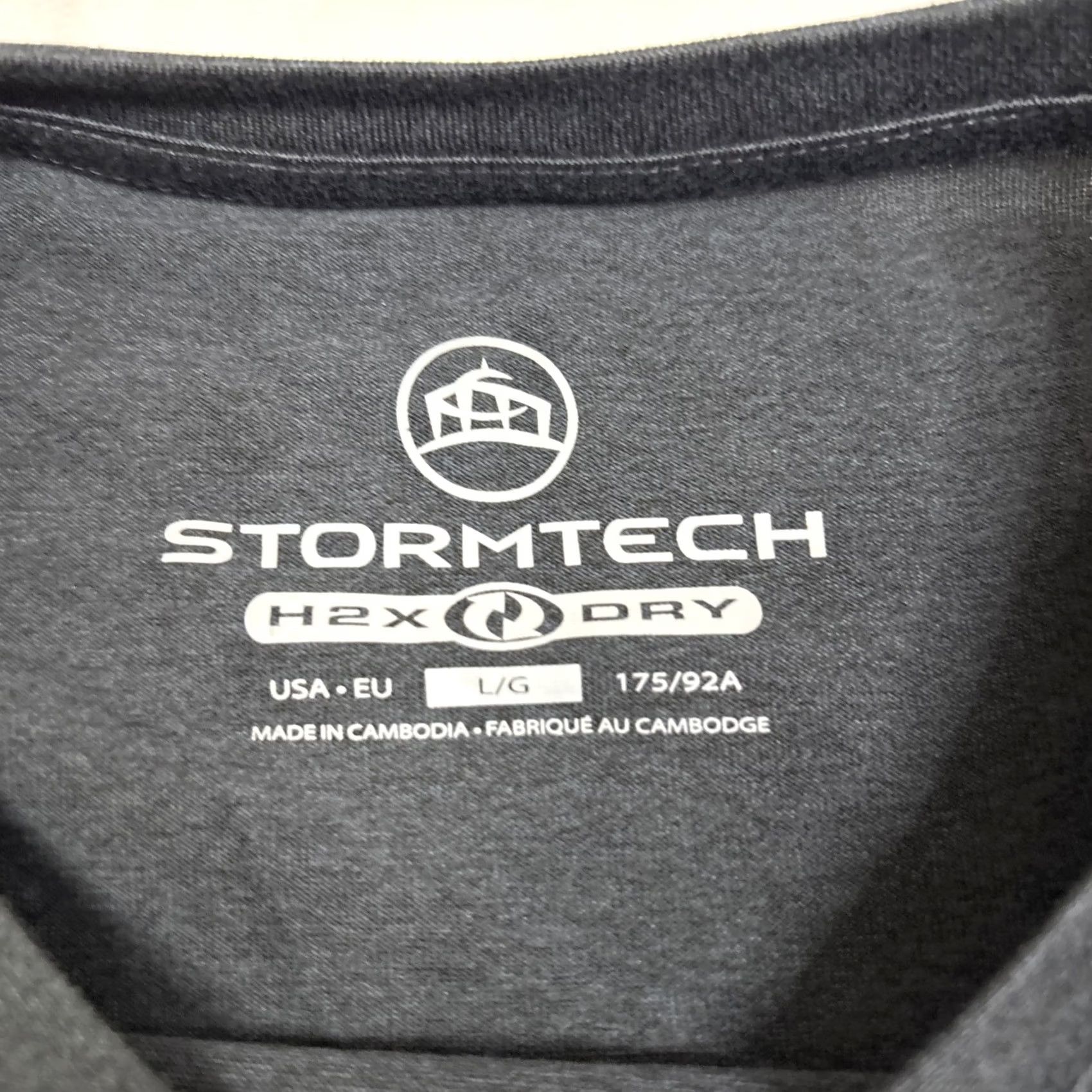 Stormtech Stormtech T-Shirt Men L Short Sleeve Stormtech Tundra Performance Green Dark Weather Tee Large Mens Size US 33 - 2 Thumbnail