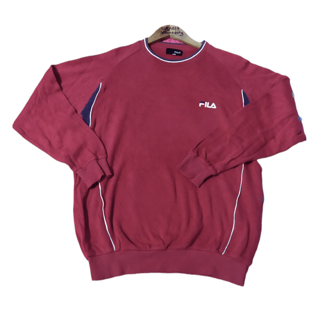 Fila Fila Sweatshirt Vintage Style Red Devil Size US M / EU 48-50 / 2 - 6 Thumbnail