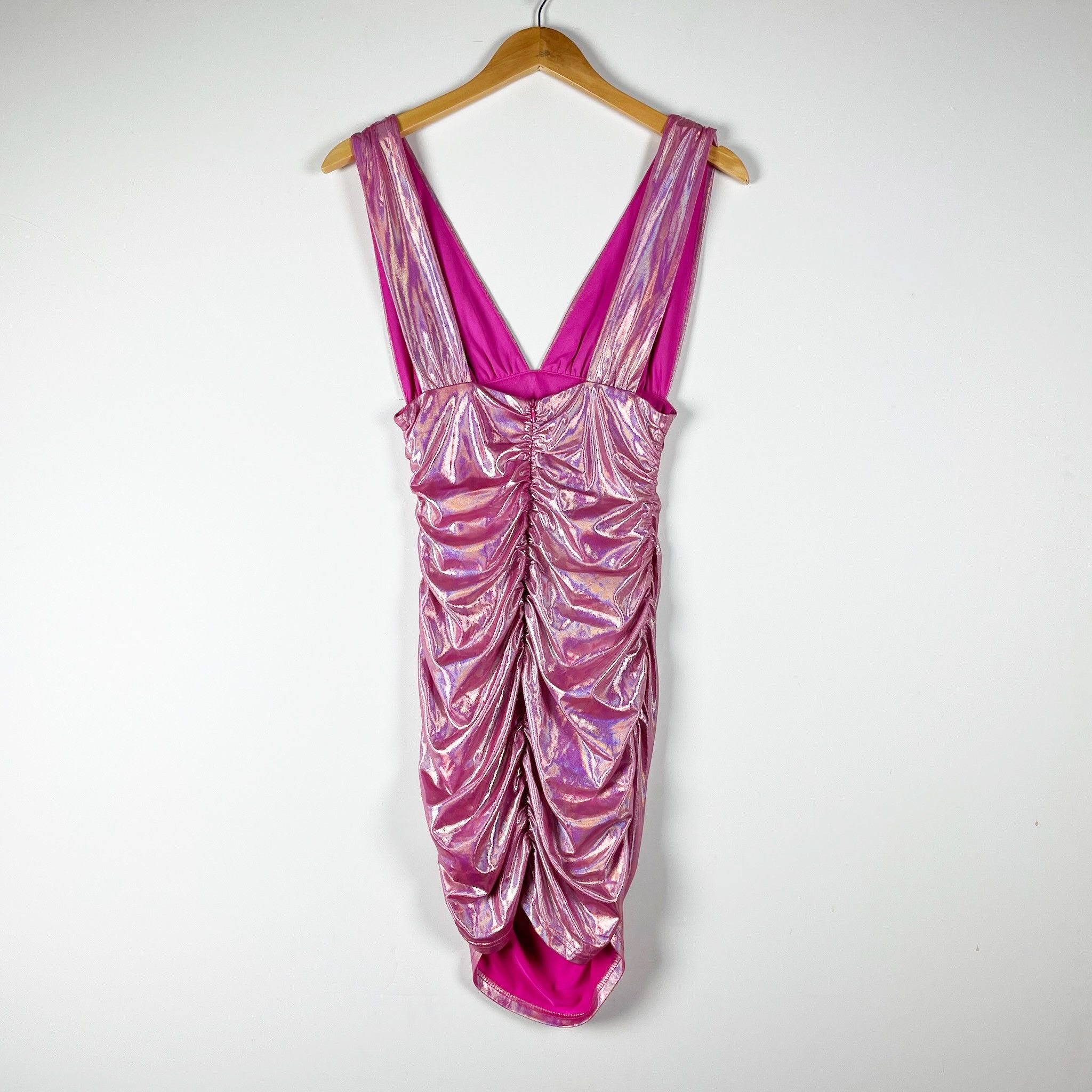 superdown Superdown Kerrie Deep V Neck Pink Size S / US 4 / IT 40 - 4 Thumbnail