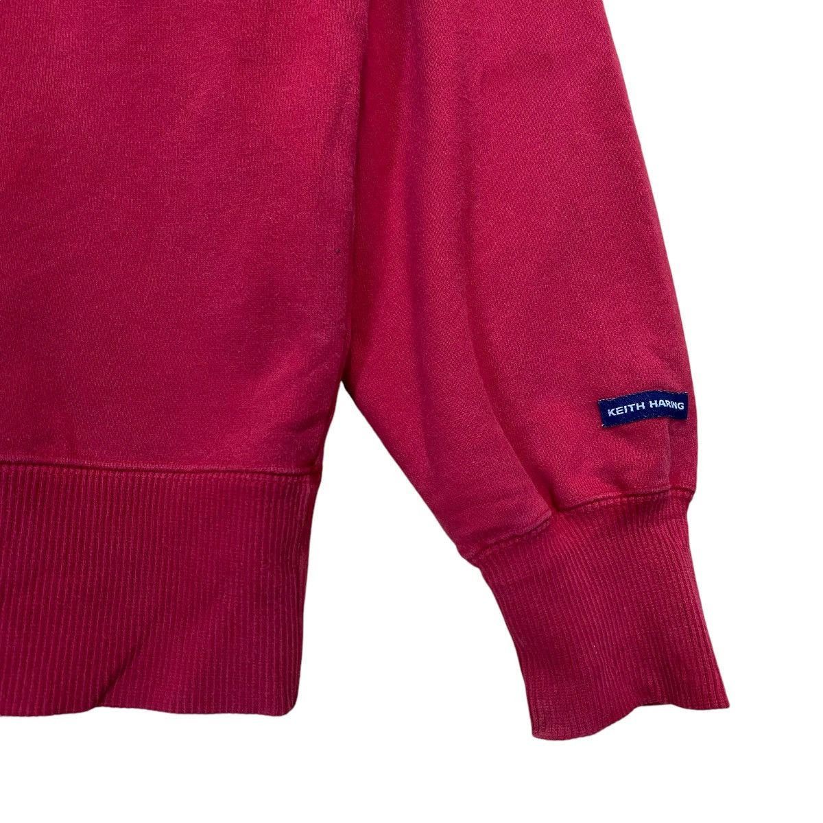 Japanese Brand × Keith Haring Keith Hiring Big Logo Crewneck Sweatshirt Size US M / EU 48-50 / 2 - 12 Thumbnail