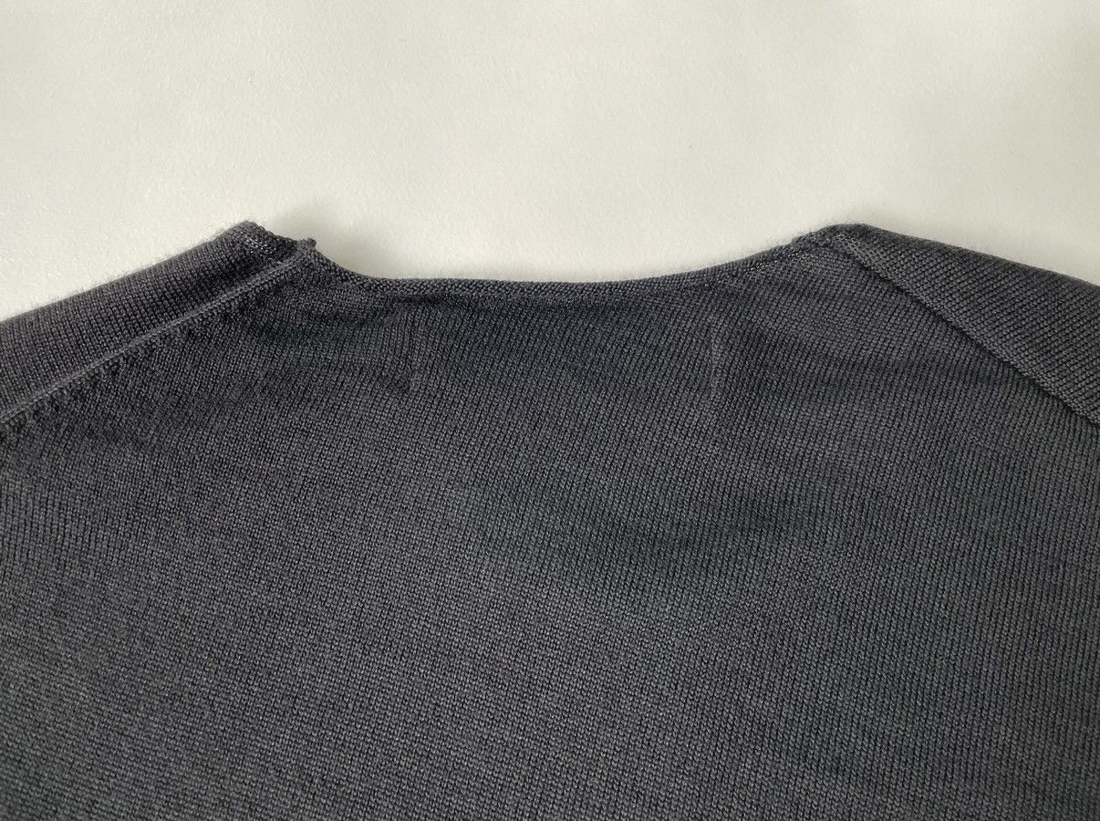 Comme des Garcons A/W 15 ‘Metal Logo’ Black Sweater Size US M / EU 48-50 / 2 - 10 Thumbnail