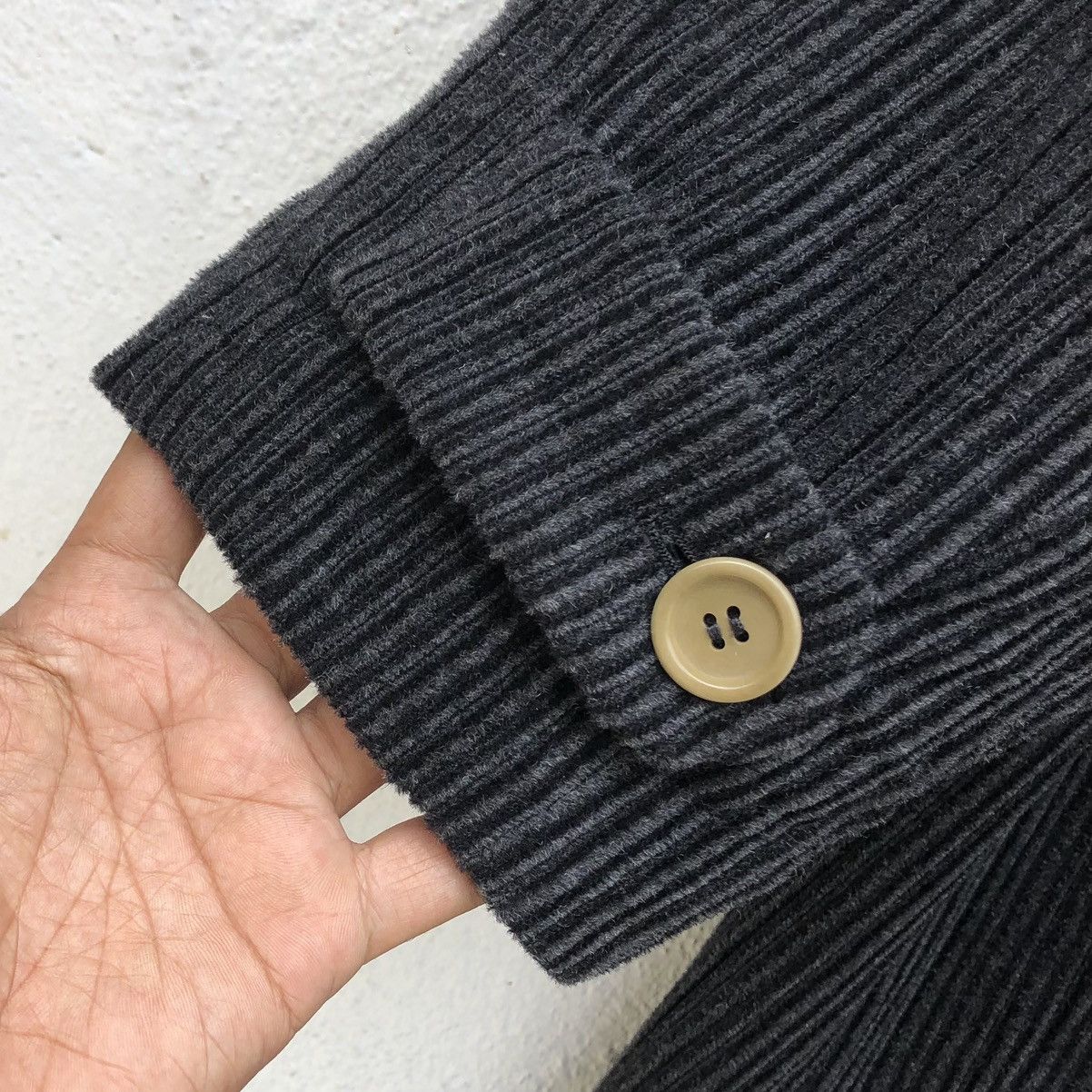 Kenzo KENZO Homme Men’s Corduroy Wool Trench Coat Made In Japan 🇯🇵 Size US M / EU 48-50 / 2 - 9 Thumbnail