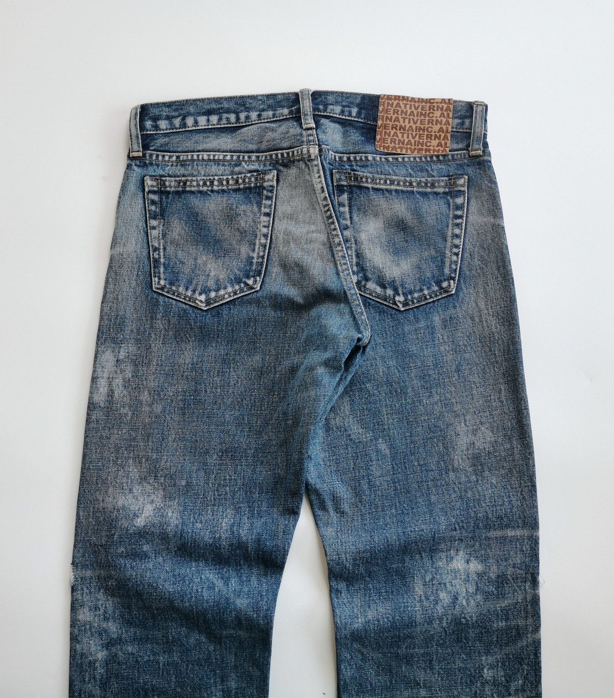 Sugar Cane RNATIVE Japan Faded Denim Jeans Size US 30 / EU 46 - 7 Thumbnail