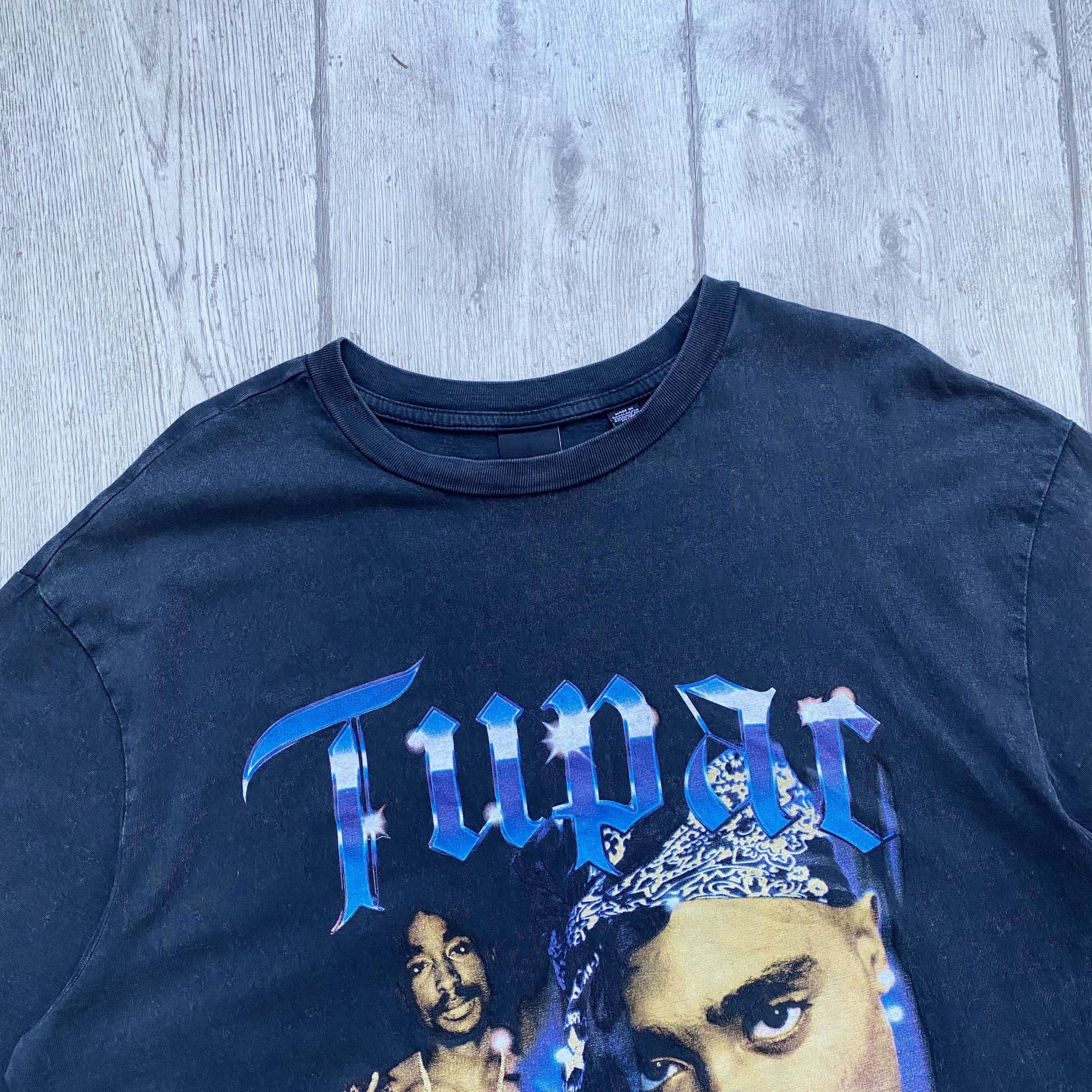 Band Tees Vintage 2Pack Rap Tee Art Band Rock Streetwear y2k drill Size US M / EU 48-50 / 2 - 2 Thumbnail
