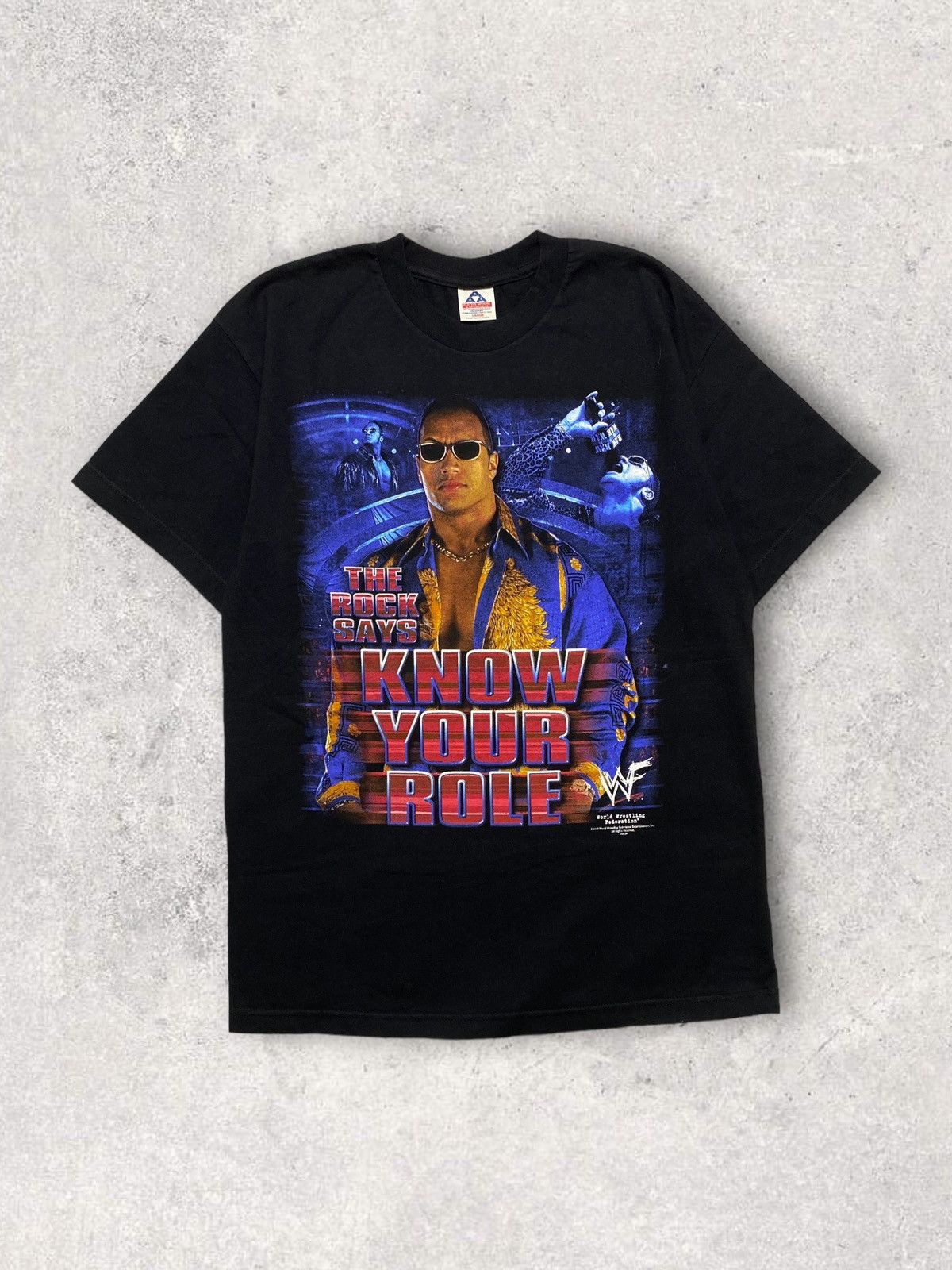 Other WWE the rock wrestling show vintage rare tee streetwear Size US L / EU 52-54 / 3 - 1 Thumbnail