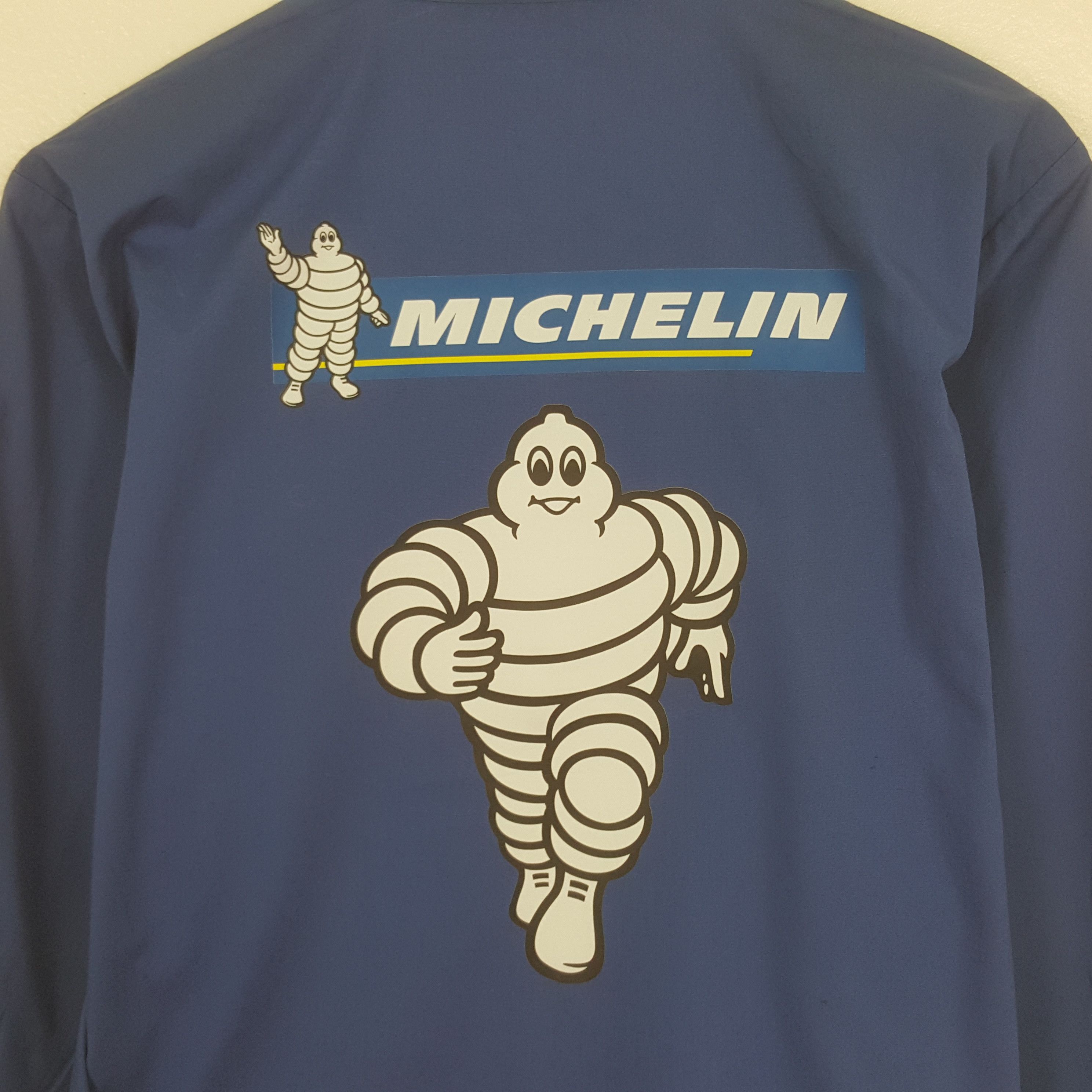 Japanese Brand Vintage Japan Worker Michelin Custom Uniform Jacket Size US M / EU 48-50 / 2 - 2 Thumbnail
