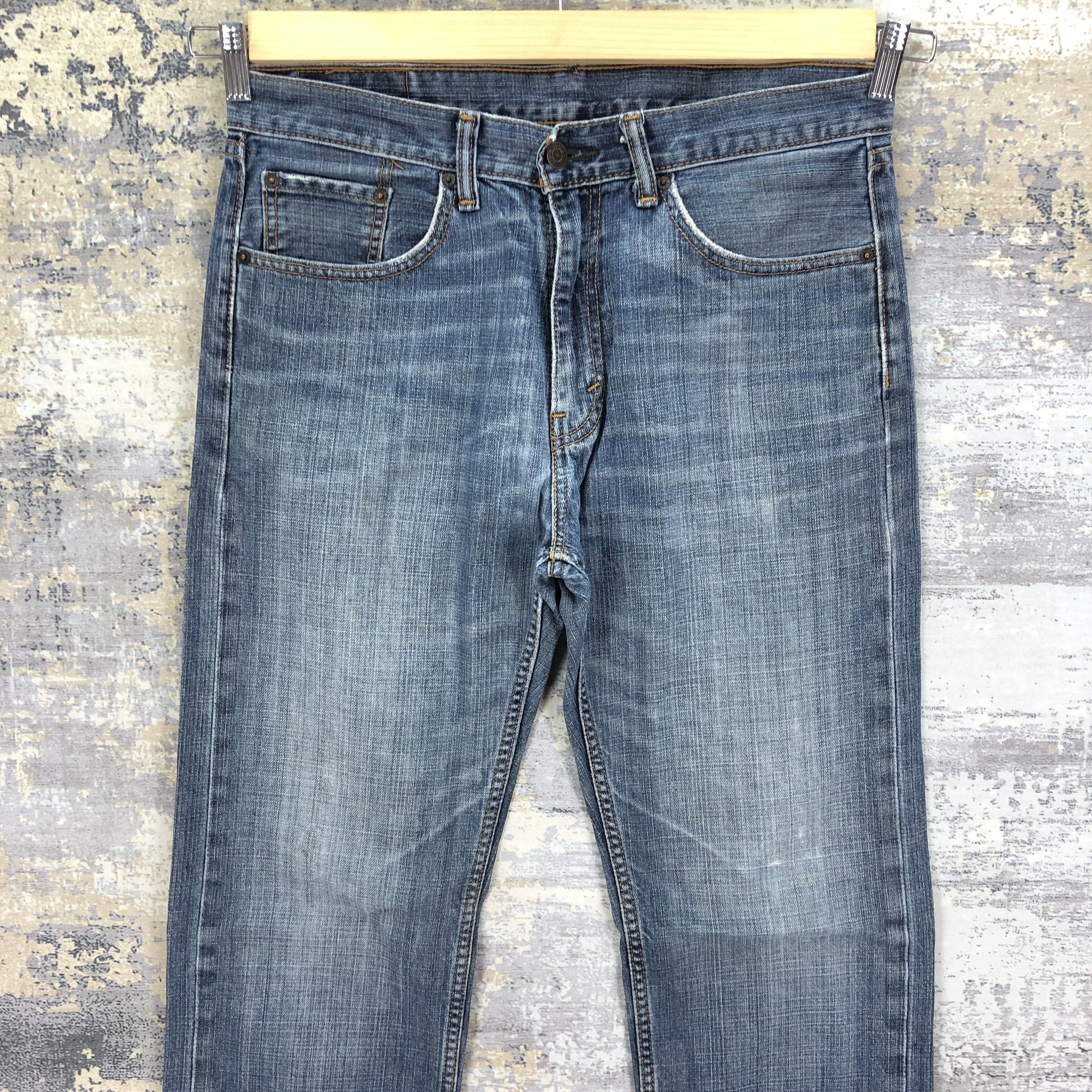 Levi's Vintage Y2K Levis 505 Faded Jeans Levi's Light Wash Denim Size US 32 / EU 48 - 3 Thumbnail