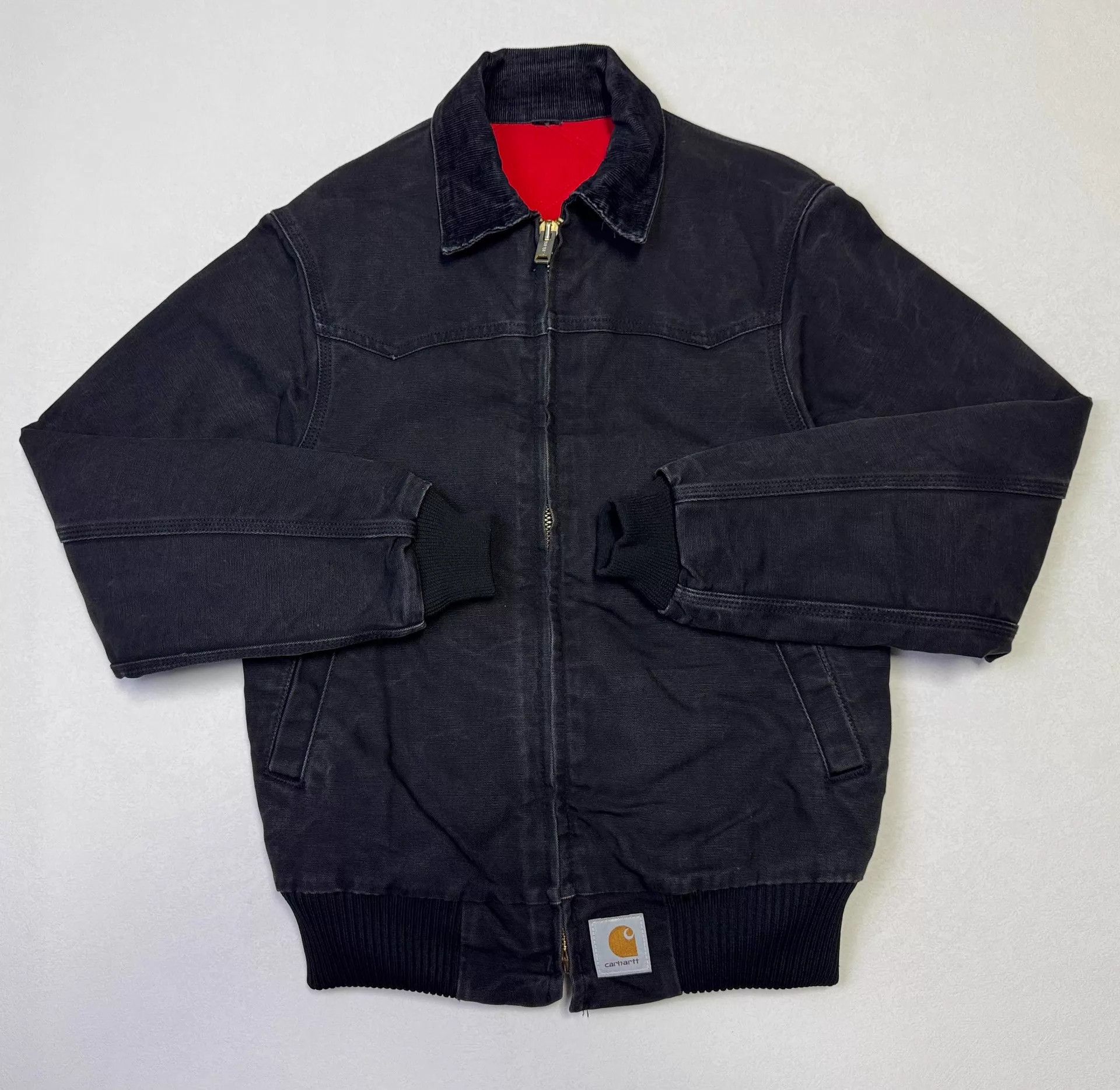 Carhartt Carhartt J13 Vintage Black S Santa Fe Jacket Size US S / EU 44-46 / 1 - 1 Thumbnail