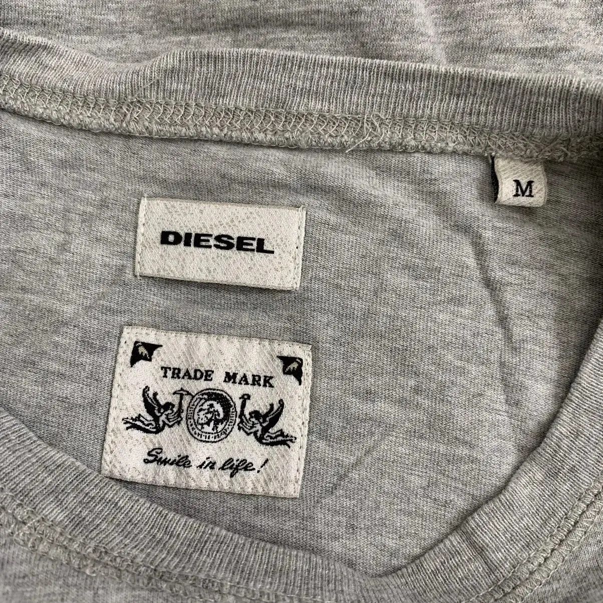 Diesel Vintage DIESEL ITALY Denim Pocket Plain Tee Shirt Top Size US M / EU 48-50 / 2 - 4 Thumbnail