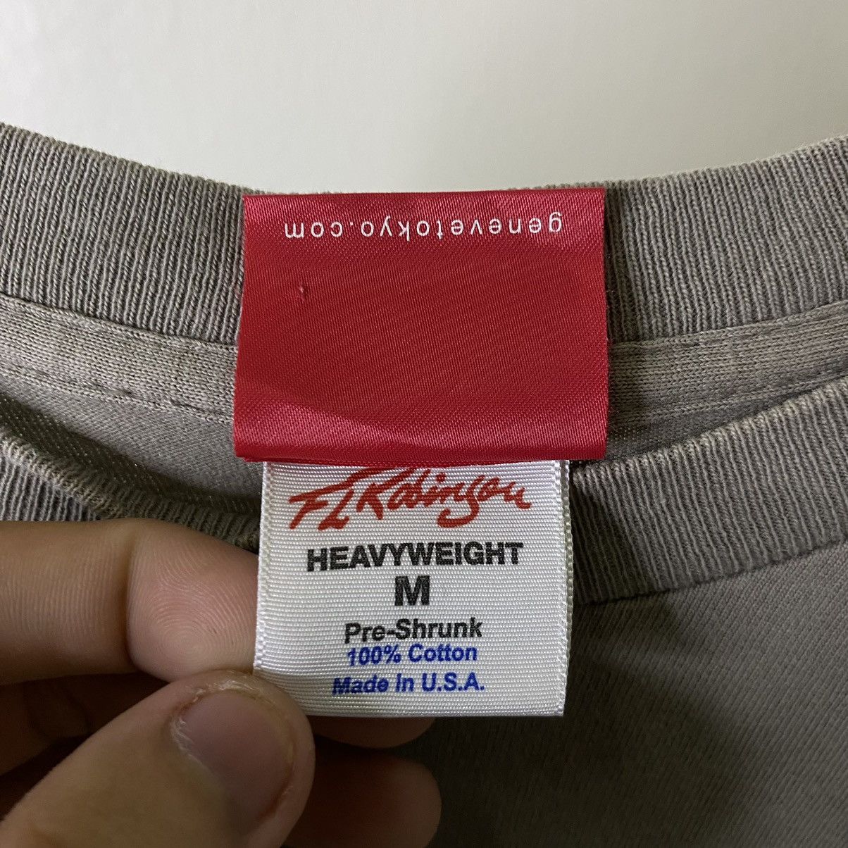 Japanese Brand 1990s Geneve Tokyo Japanese Streetwear Brand LS Tee Size US M / EU 48-50 / 2 - 5 Thumbnail
