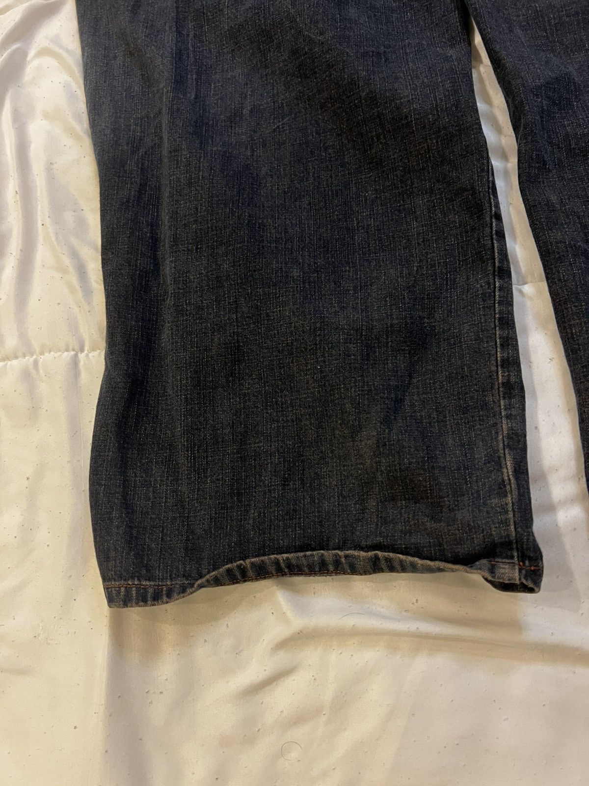 Tommy Hilfiger × Vintage Y2K Tommy Hilfiger Baggy Dark Navy Denim Jeans Size US 40 / EU 56 - 6 Thumbnail