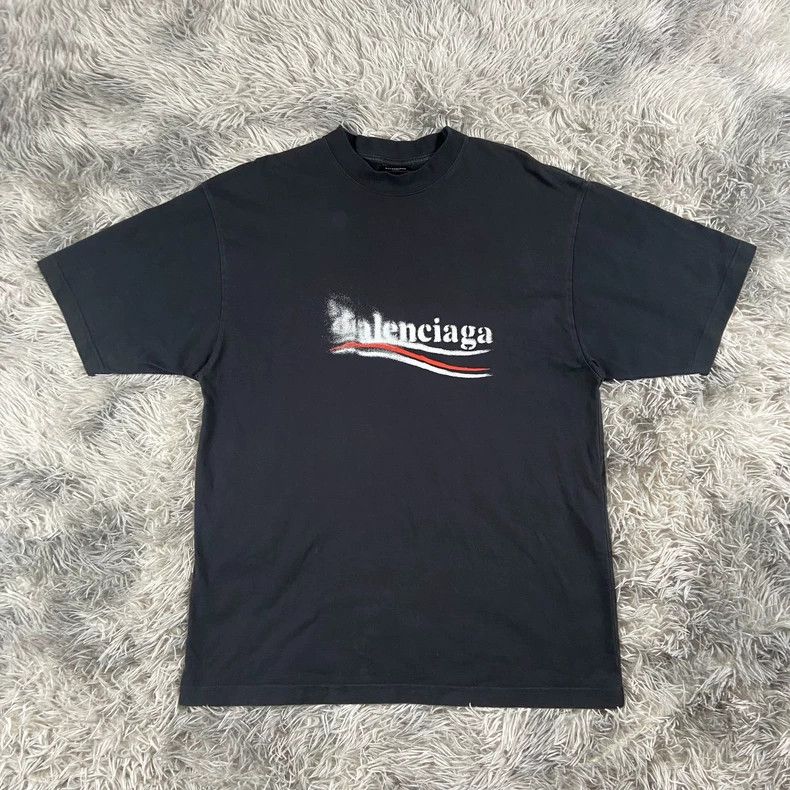 Balenciaga Balenciaga Blur coke short sleeve t-shirt 2503-Nextarrow Size US S / EU 44-46 / 1 - 1 Thumbnail