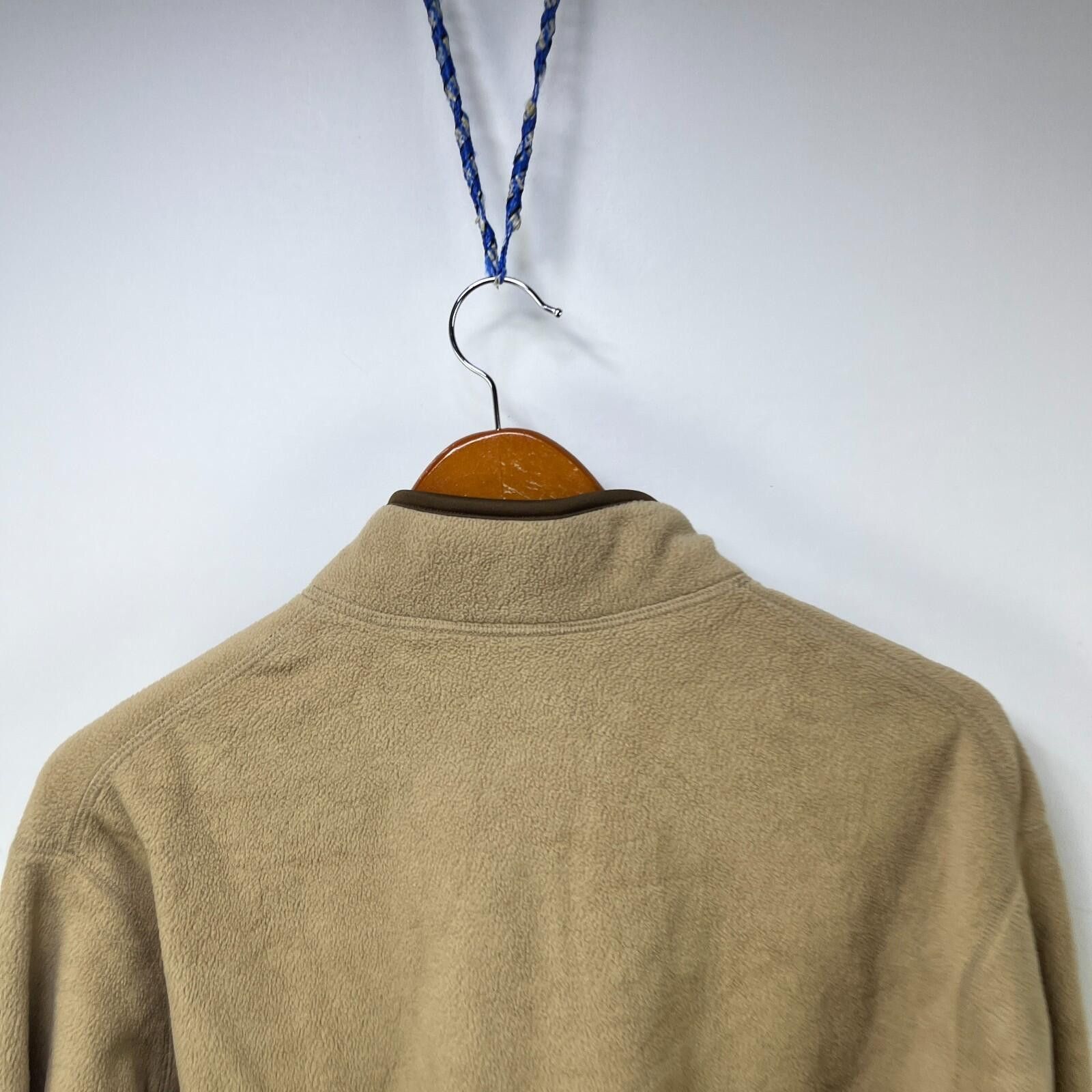 Uniqlo Uniqlo Snap Fleece Sweater Beige Medium Size US M / EU 48-50 / 2 - 9 Thumbnail