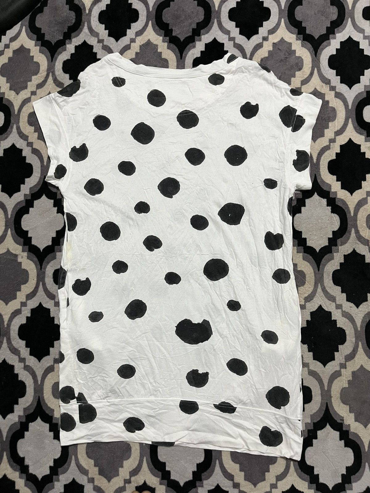 Tsumori Chisato Tsumori chisato issey miyake cats polkadot tshirt Size XS / US 0-2 / IT 36-38 - 2 Thumbnail