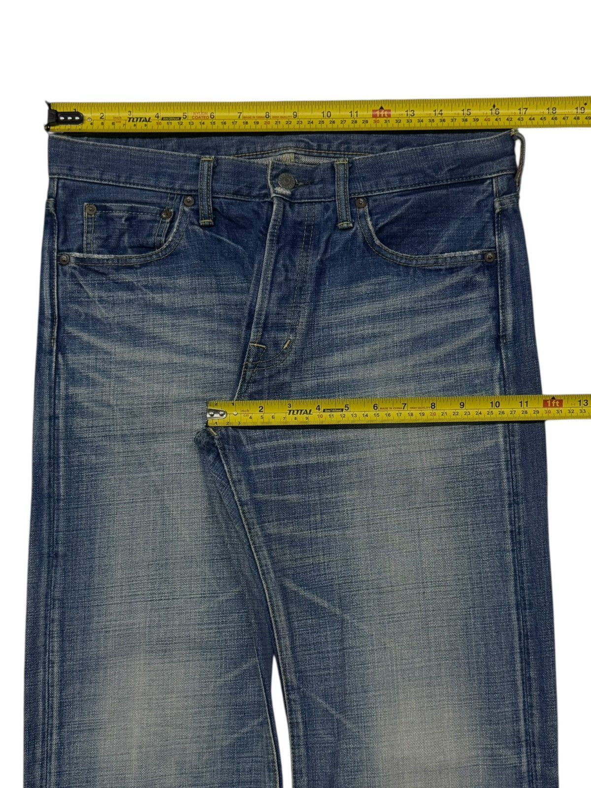 OMNIGOD Vintage 90s OMNIGOD Lot 50543 Japanese Denim Jeans | W33 Size US 33 - 19 Thumbnail