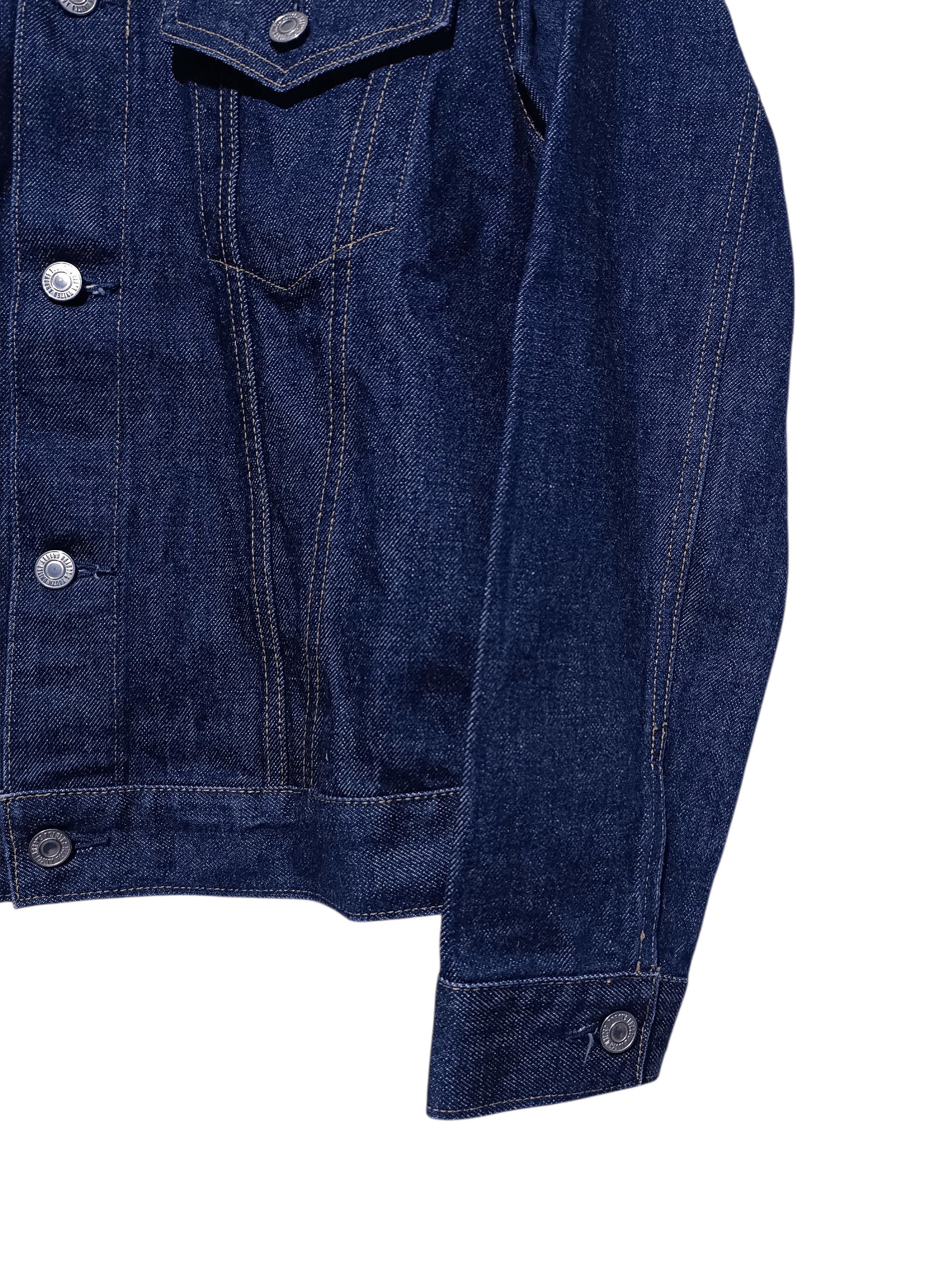United Arrows Beauty & Youth United Arrow Selvedge Denim Trucker Jacket Size US S / EU 44-46 / 1 - 2 Thumbnail