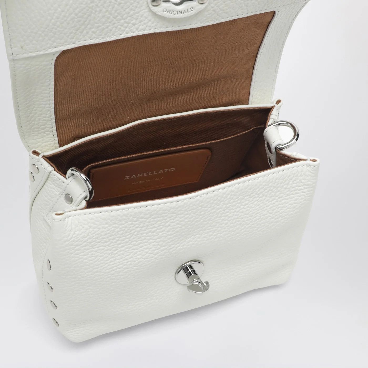 Zanellato o1d2blof0526 Size: OS / Postina Baby Bag in White Size ONE SIZE - 5 Thumbnail