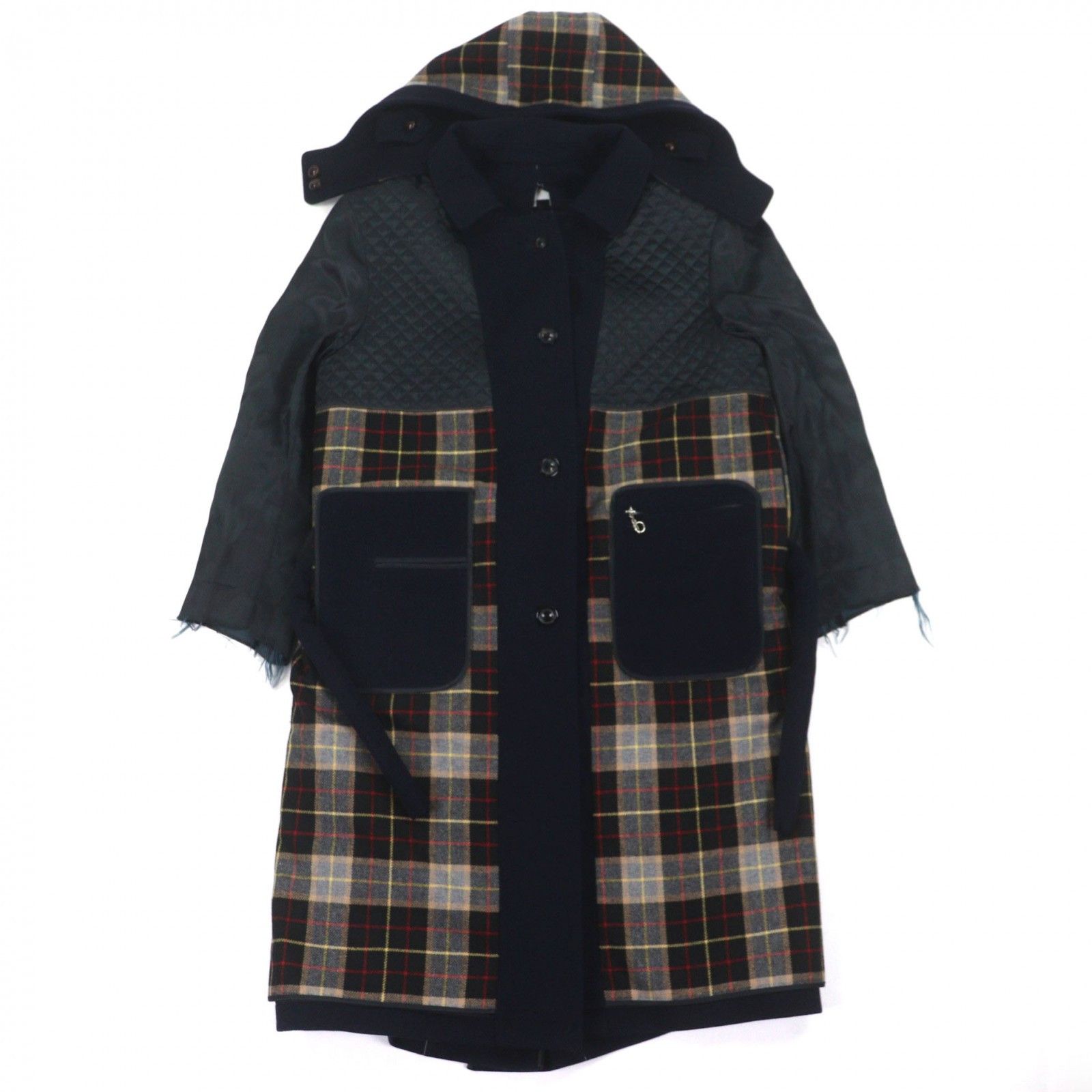 Maison Margiela Maison Margiela Maison Margiela Wool Coat Textile Outerwear S30AA0178 DUTY FREE for USA Size ONE SIZE - 1 Thumbnail