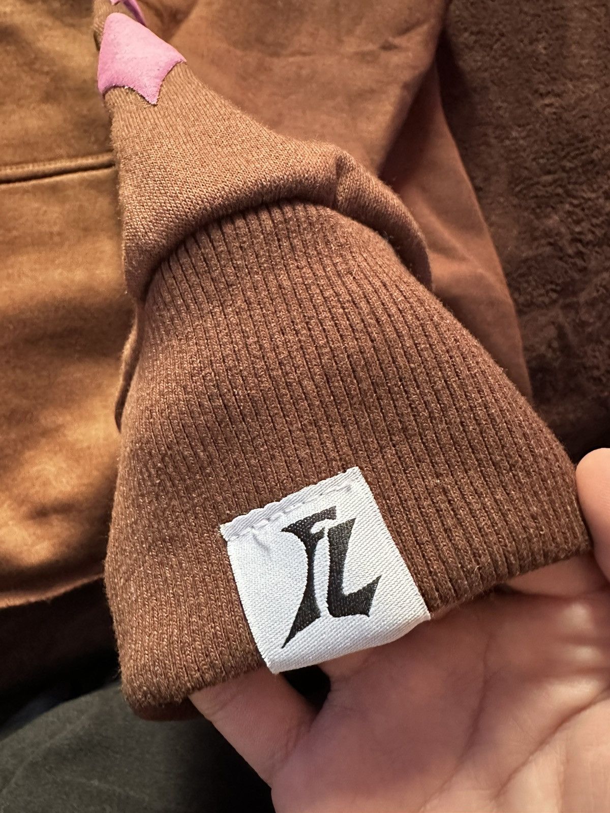 Vintage Forgedlane lucky 7 brown hoodie Size US M / EU 48-50 / 2 - 7 Thumbnail