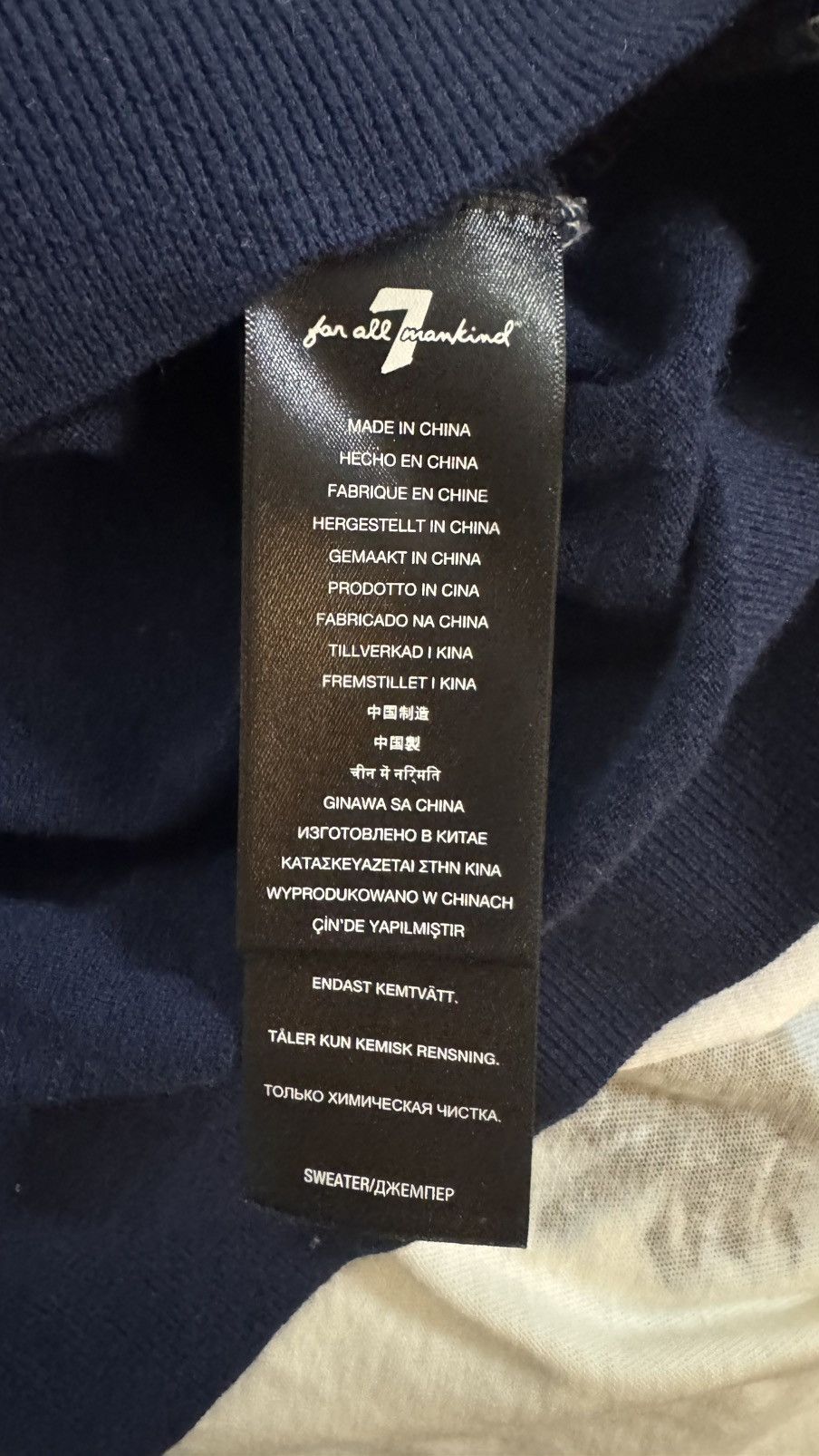 7 For All Mankind 7 Crewneck sweater Size US M / EU 48-50 / 2 - 4 Thumbnail