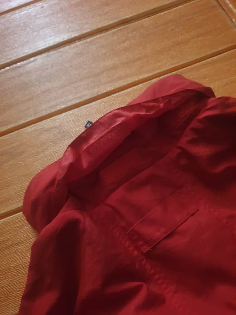 Japanese Brand HARVARD Established 1636 red colour Hidden Hoodie Jacket Size US L / EU 52-54 / 3 - 9 Thumbnail