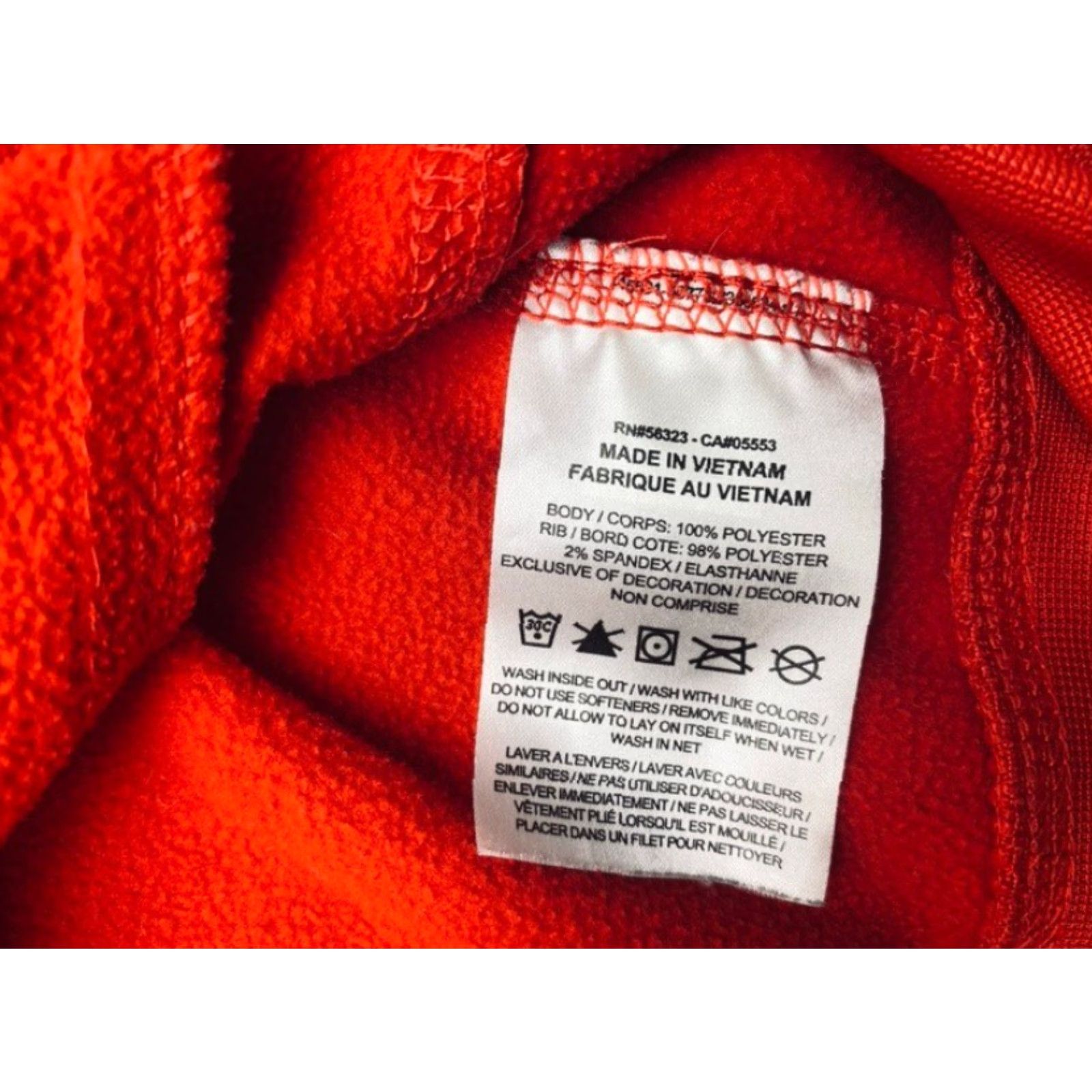 Nike Hoodie CW3365-657 Red Large Men's Football Therma Dri-Fit