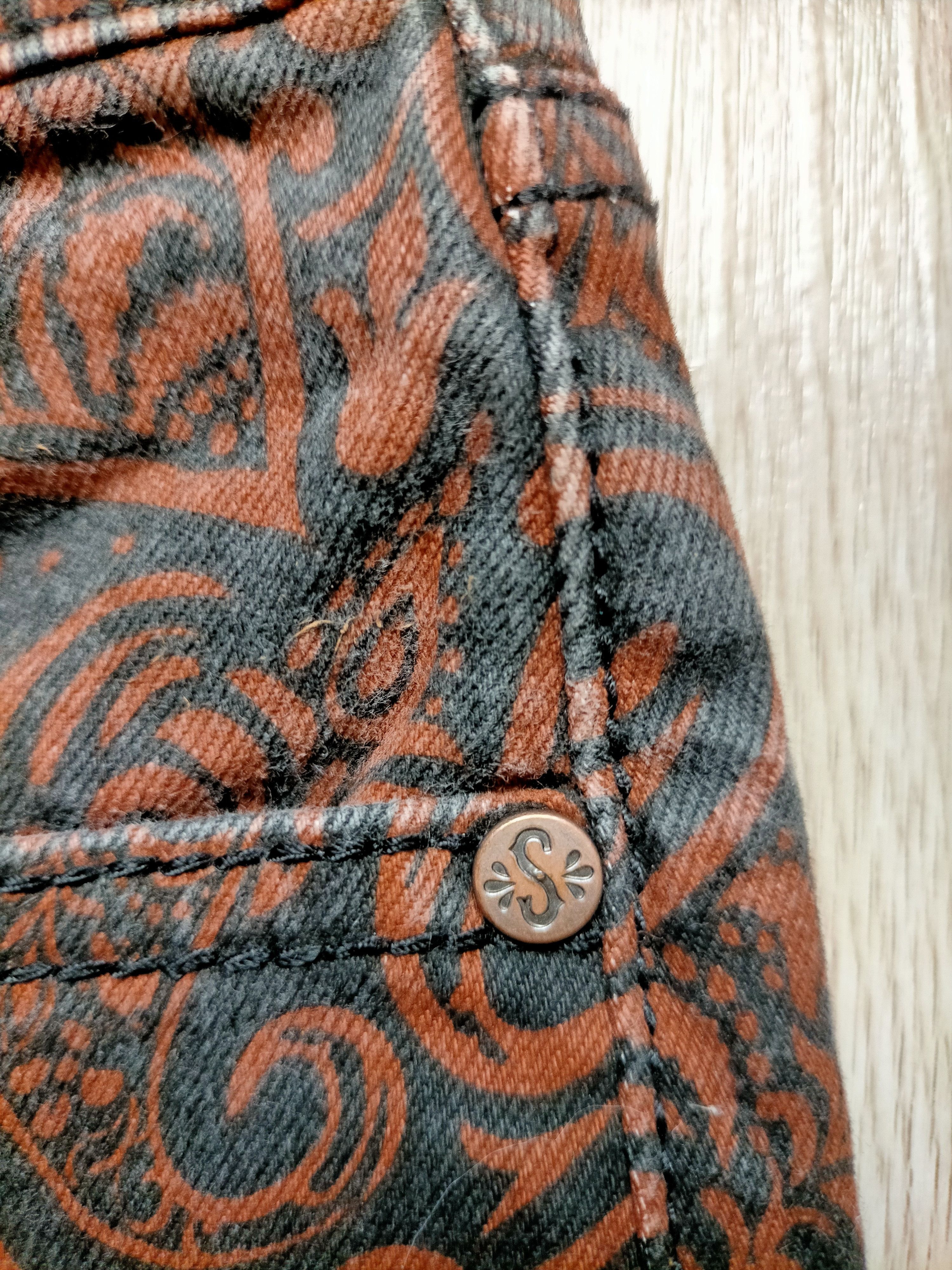 If Six Was Nine Flare Jeans Shyanne Paisley Boot cut denim Size US 28 / EU 44 - 16 Thumbnail
