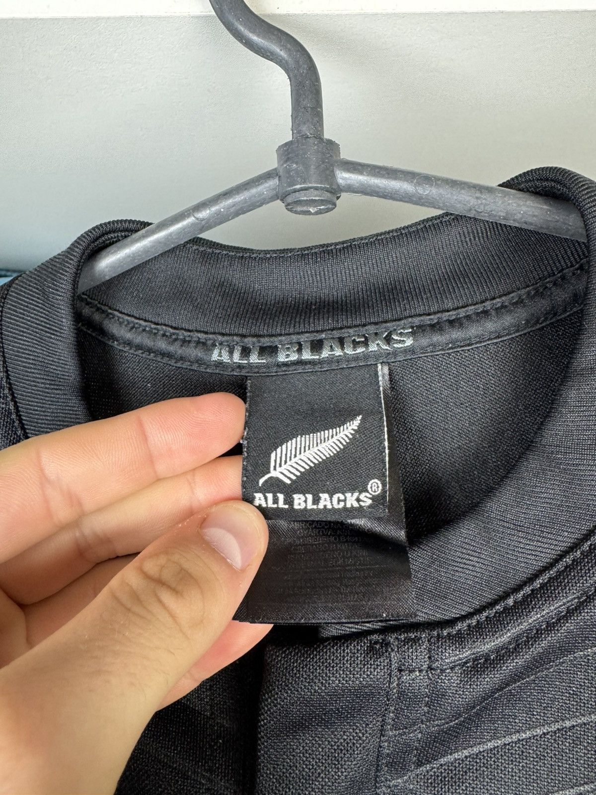 Adidas 2015 Adidas All Blacks Rugby Jersey New Zealand Shirt Size US M / EU 48-50 / 2 - 4 Thumbnail