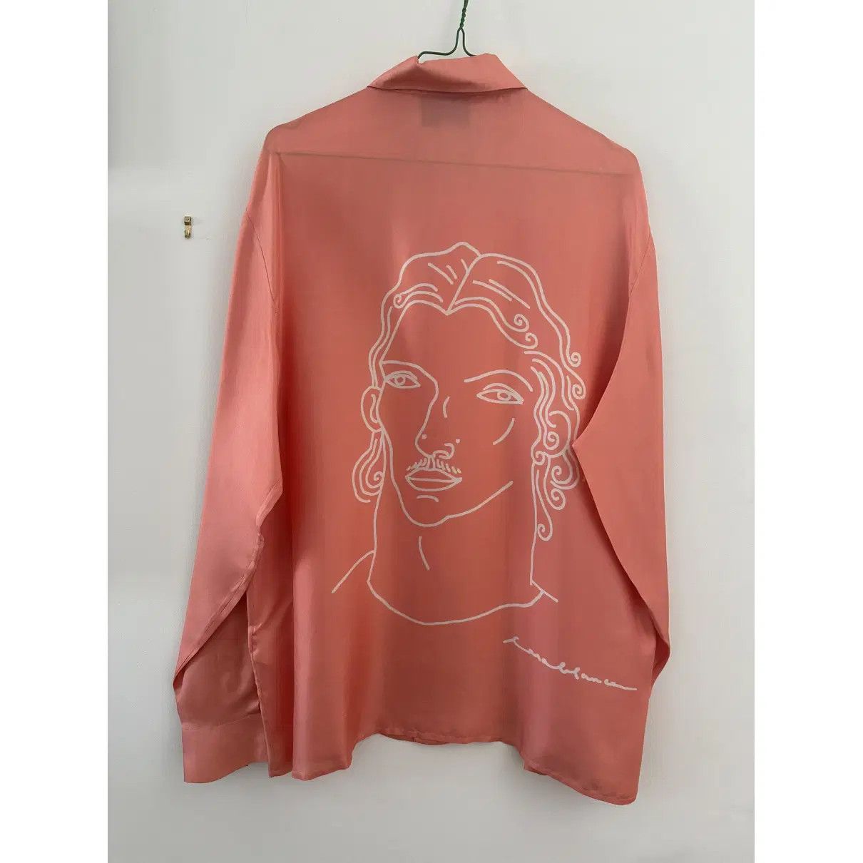 Casablanca Debut Runway (2019 Archive) Sid Silk Shirt Size US L / EU 52-54 / 3 - 5 Thumbnail
