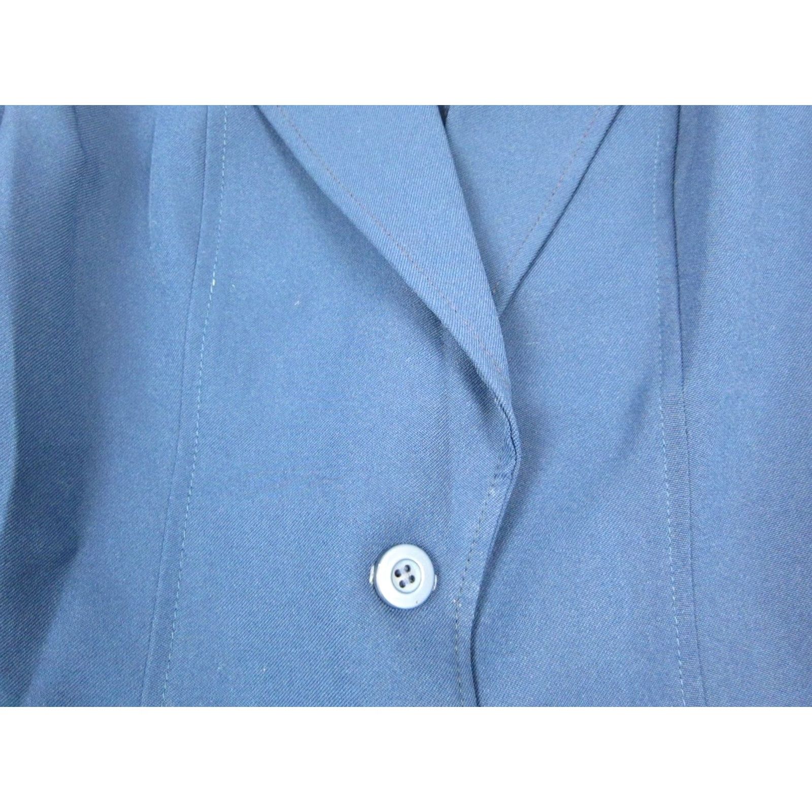 JCPenney VINTAGE J. C. Penney Blazer Womens XS Blue Disco Leisure Jacket Size XS / US 0-2 / IT 36-38 - 4 Thumbnail