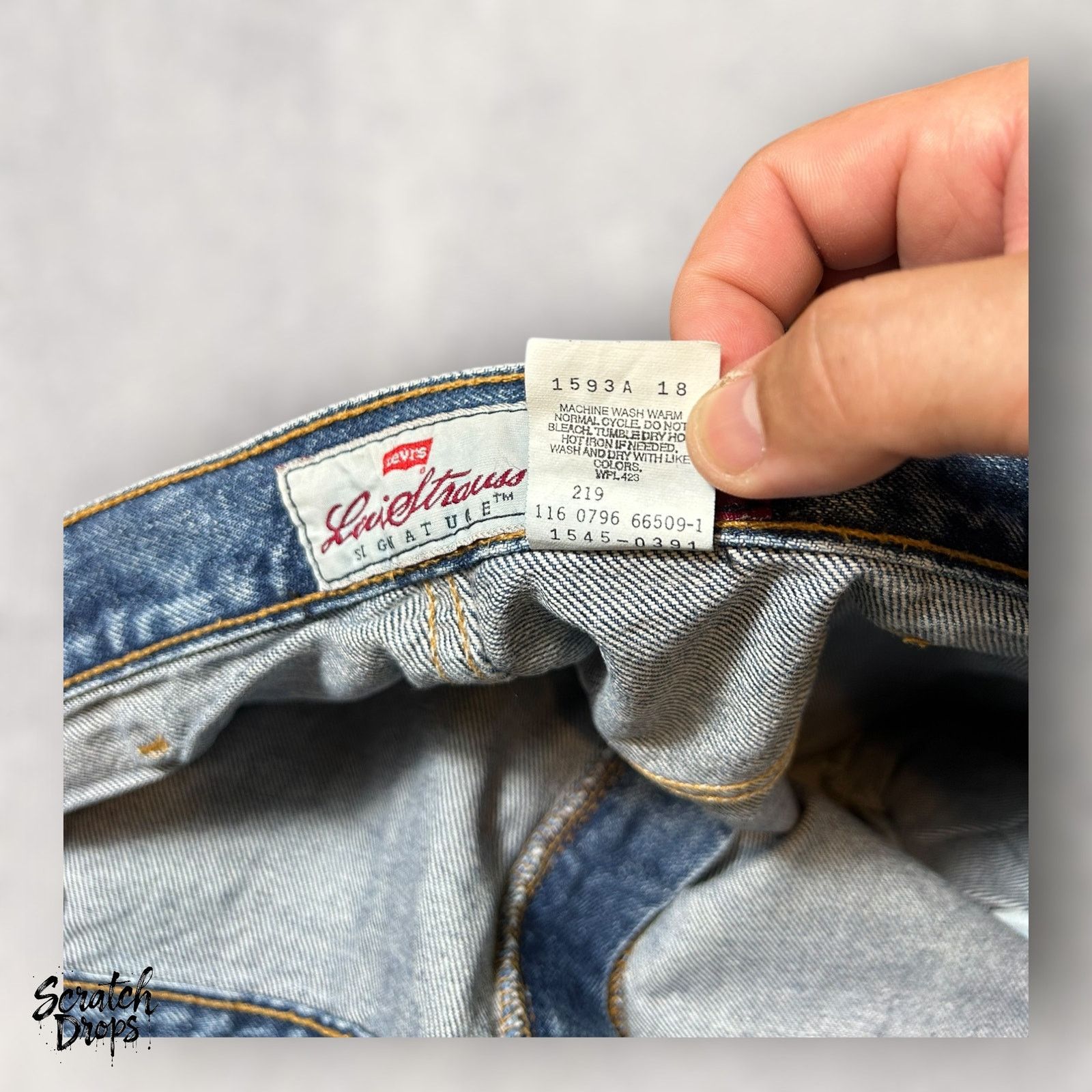 Levi's Vintage Levi's Signature 545 Men's Jeans Deadstock W54 L32 Size US 38 / EU 54 - 4 Thumbnail