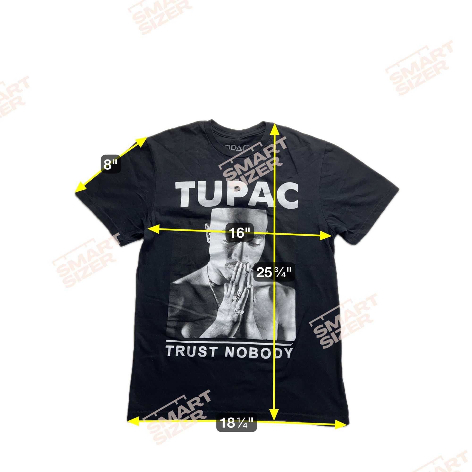 Other TUPAC 2Pac Trust Nobody Small T-Shirt Shirt Size US M / EU 48-50 / 2 - 5 Thumbnail