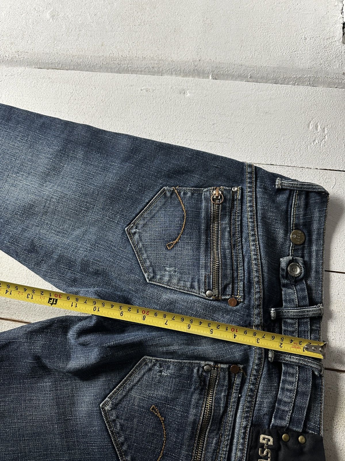 G-Star VNTG🚨G STAR RAW Jeans Washed Distressed Denim y2k Size 30" / US 8 / IT 44 - 15 Thumbnail