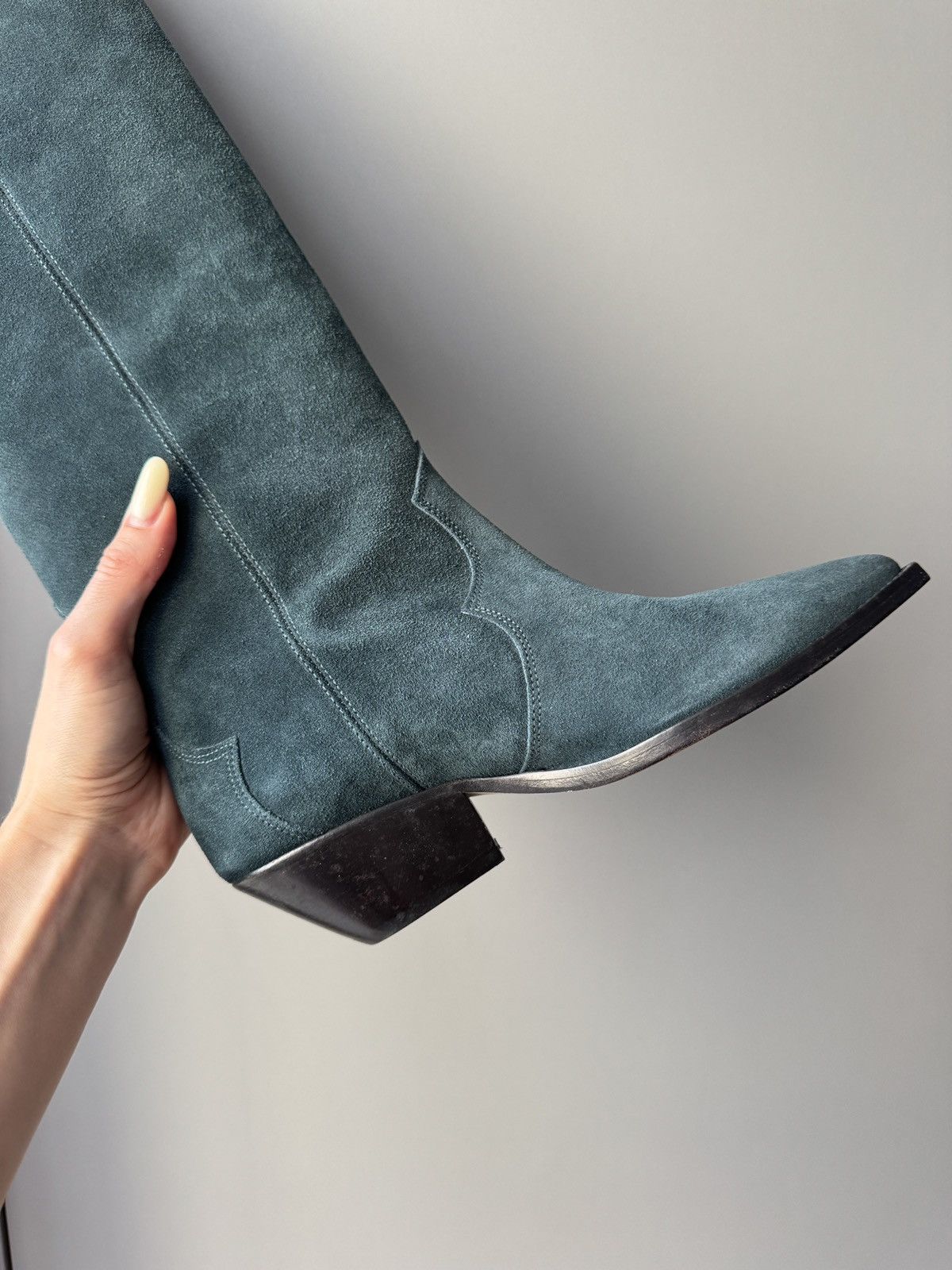 Isabel Marant Last Isabel Marant Denvee Suede Knee Boots Size US 6 / IT 36 - 5 Thumbnail