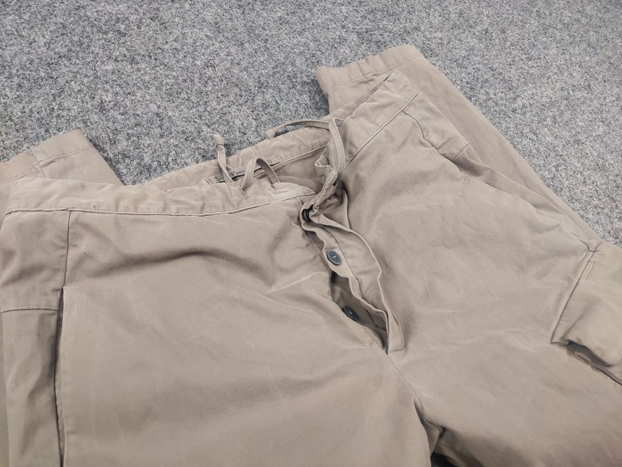 Transit Uomo Transit Par Such Ankle Cargo Pants Italy Design Vintage Size 31" - 13 Thumbnail