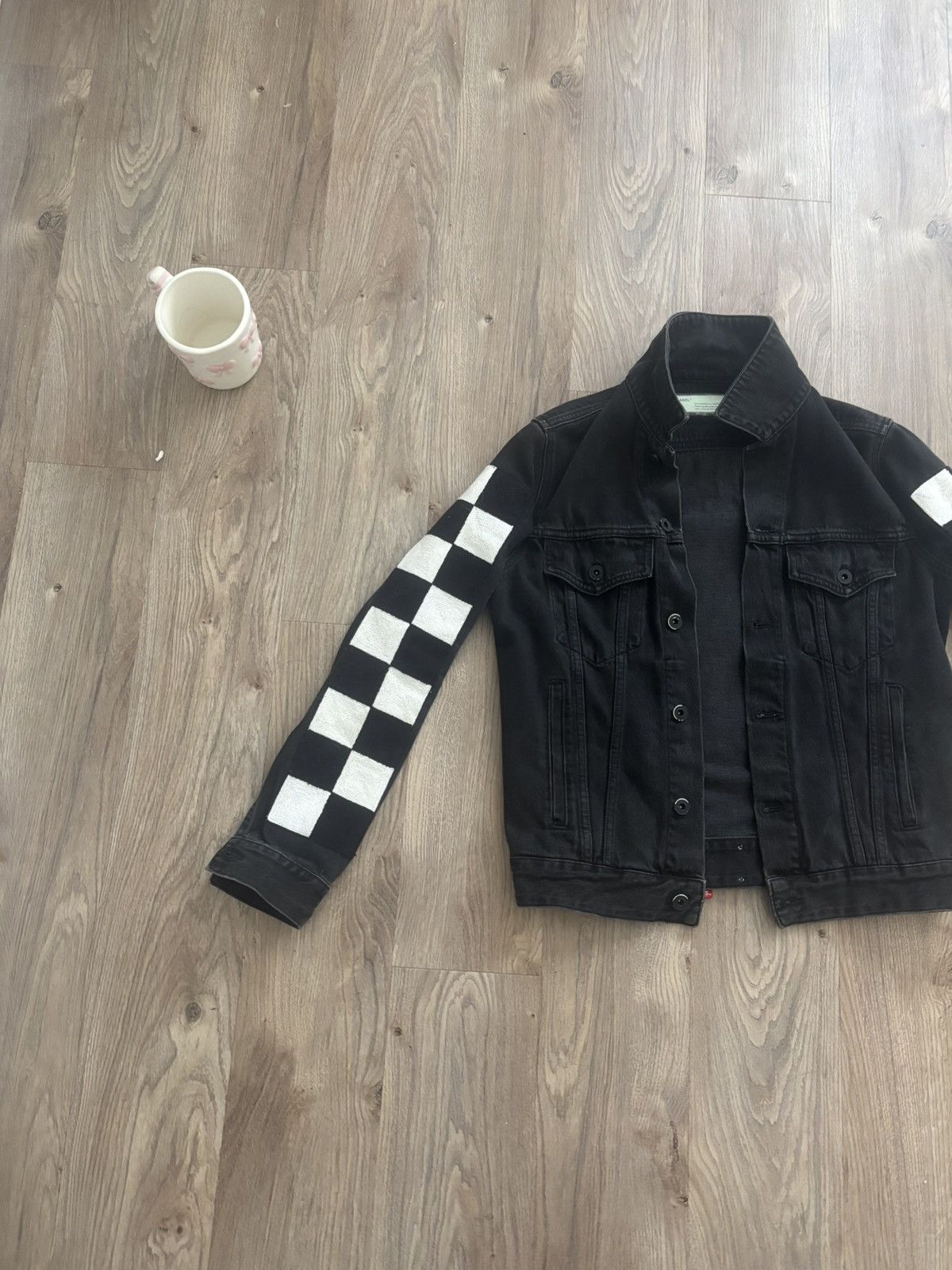 Off-White off white womens denim jacket Size S / US 4 / IT 40 - 3 Thumbnail