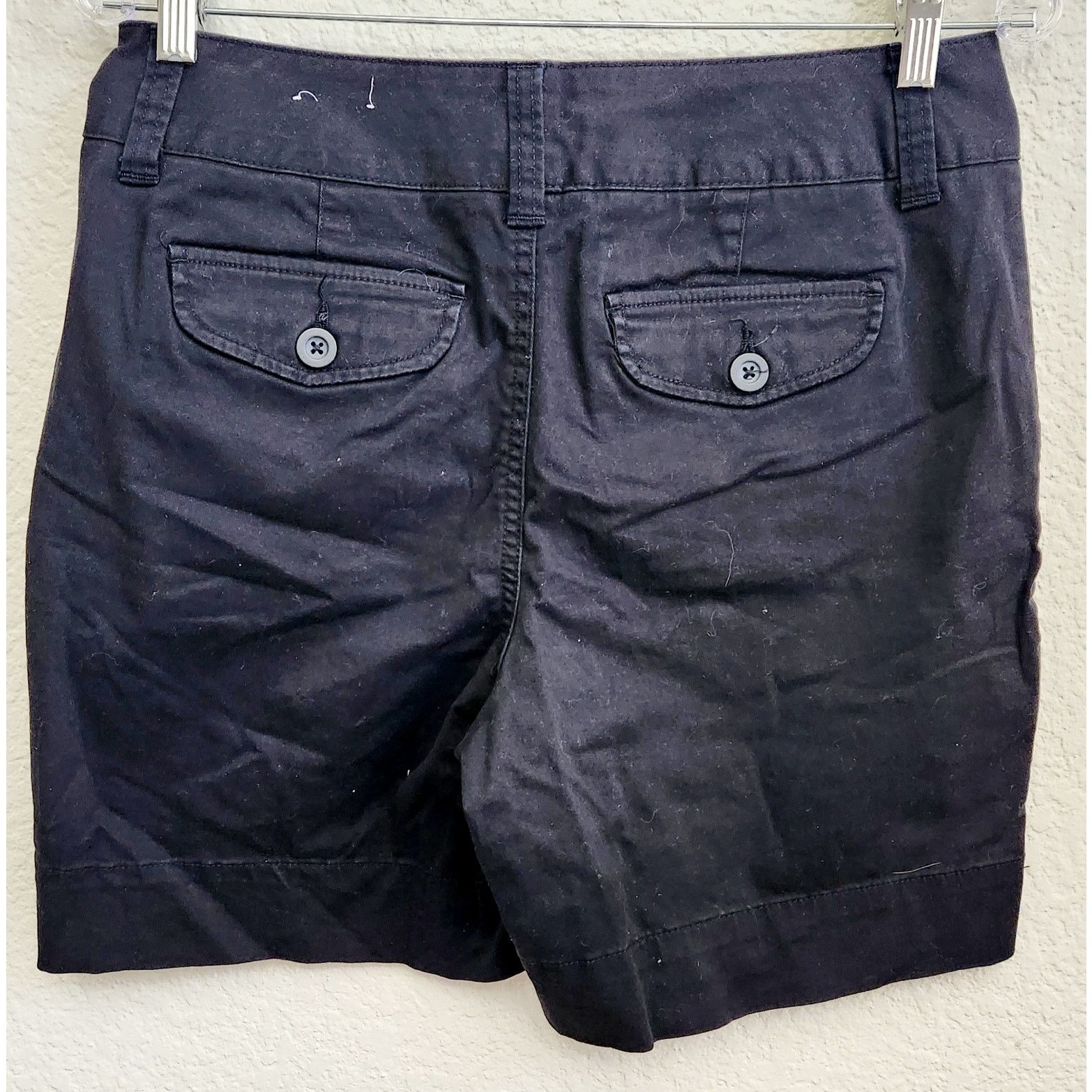 Other St Johns Bay Black Double Button Zip Closure Bermuda Short 6 Size 28" / US 6 / IT 42 - 2 Thumbnail