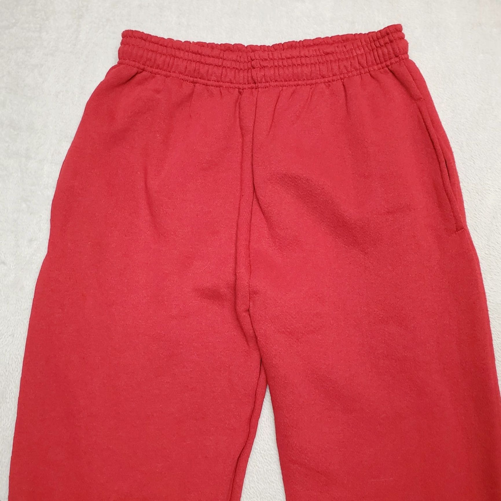 Vintage VINTAGE Pro Spirit Sweat Pants Mens S Red Cotton Blend Made in USA Y2K 90s Sweatpants Mens Red USA Cotton Blend Pro Spirit Pants S Size US 29 - 3 Thumbnail
