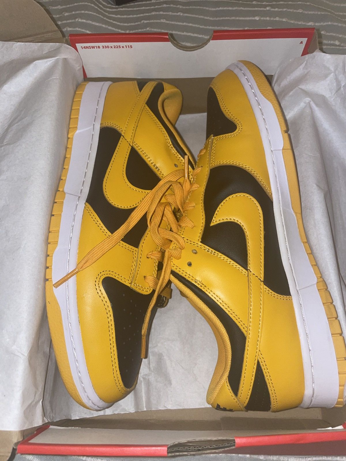 Nike Nike Dunk Low Retro ‘Goldenrod’ Size US 12 / EU 45 - 10 Thumbnail