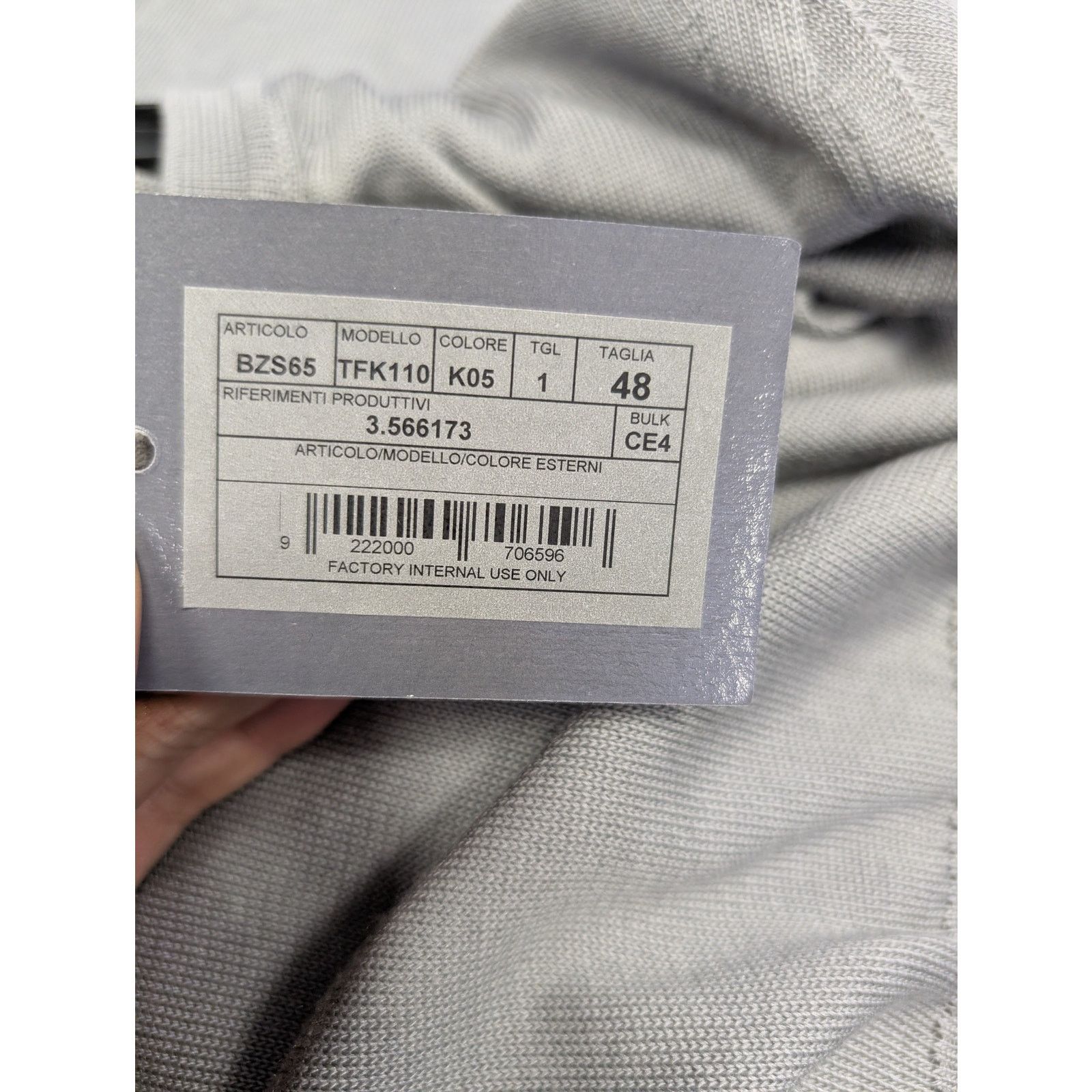 Tom Ford o1rshd1 Knitwear Sweatshirt Sweater in Grey Size US M / EU 48-50 / 2 - 21 Thumbnail
