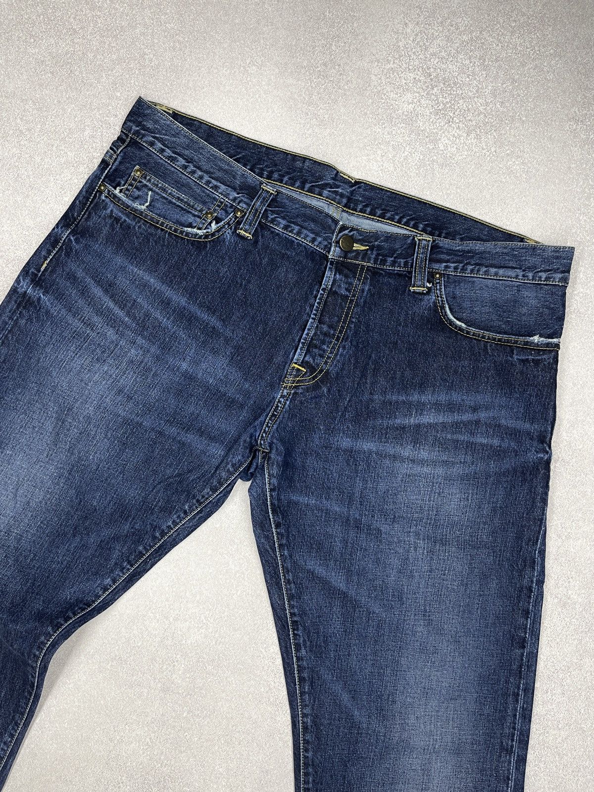 Carhartt Vintage Carhartt WIP Buccaneer Denim Jeans Blue Y2K Size 36 Size US 36 / EU 52 - 7 Thumbnail