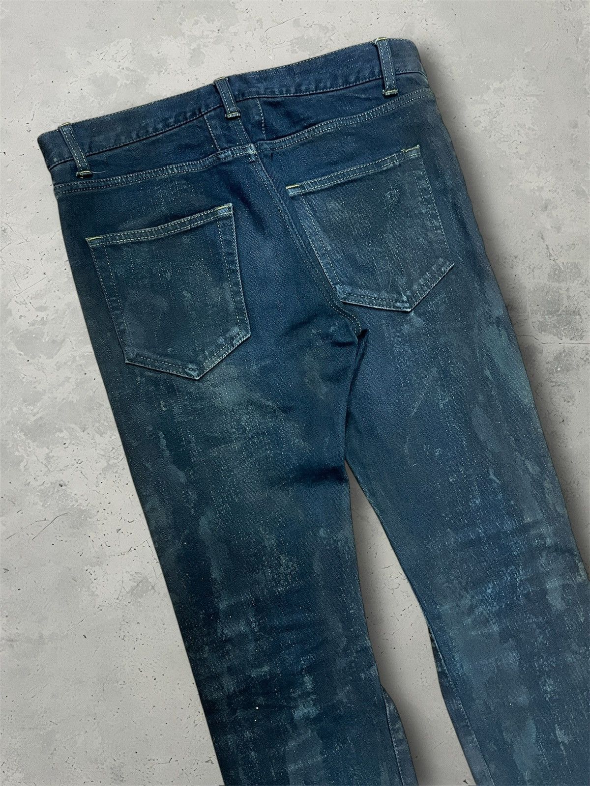 Saint Laurent Paris Saint Laurent Paris AW13 Destroyed Chain Jeans（Sample) Size US 29 - 4 Thumbnail