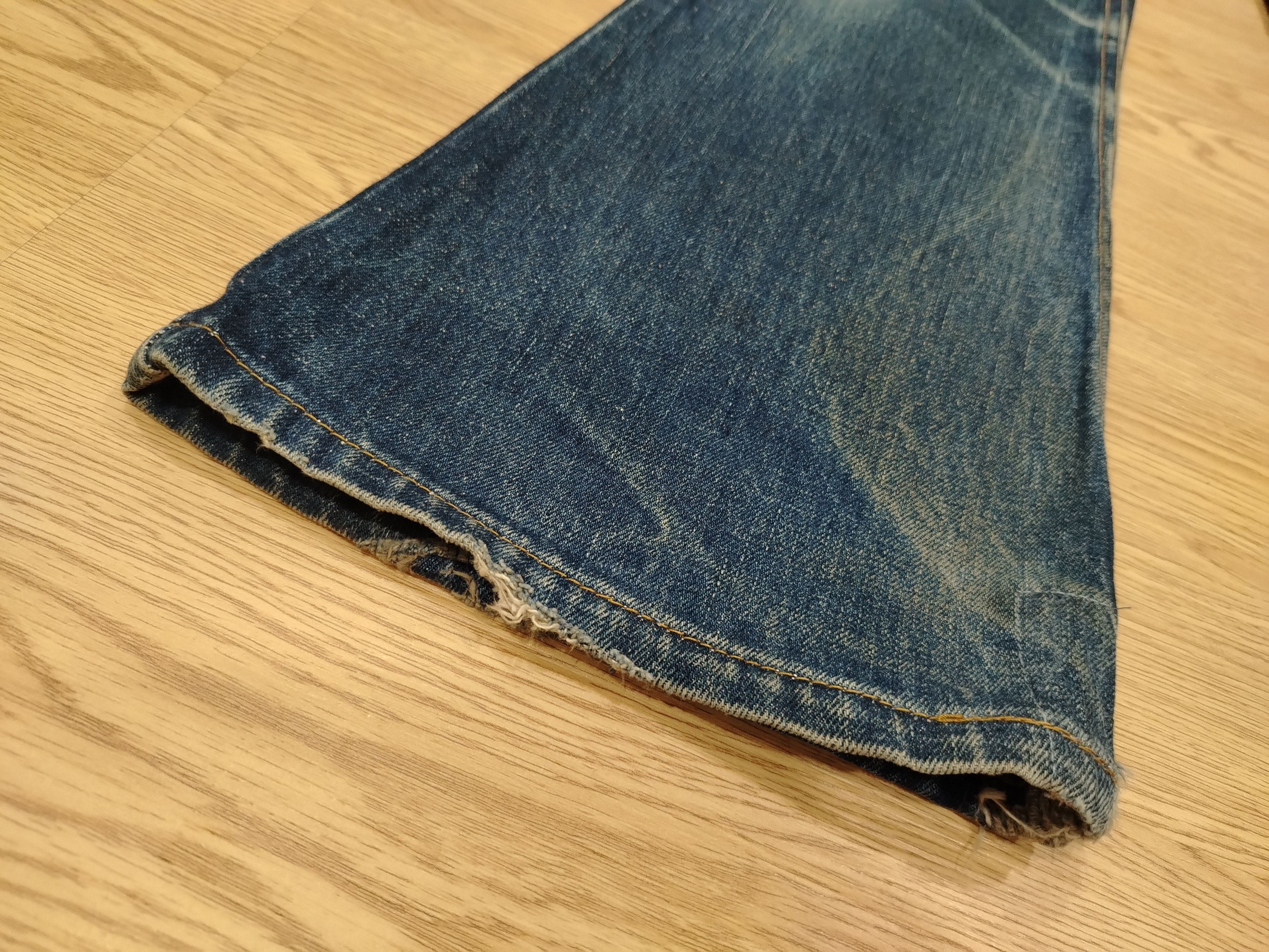 Levi's × Vintage Levis 646 Bell Bottom Flare Bootcut Orange Tab Jeans Size US 29 - 3 Thumbnail