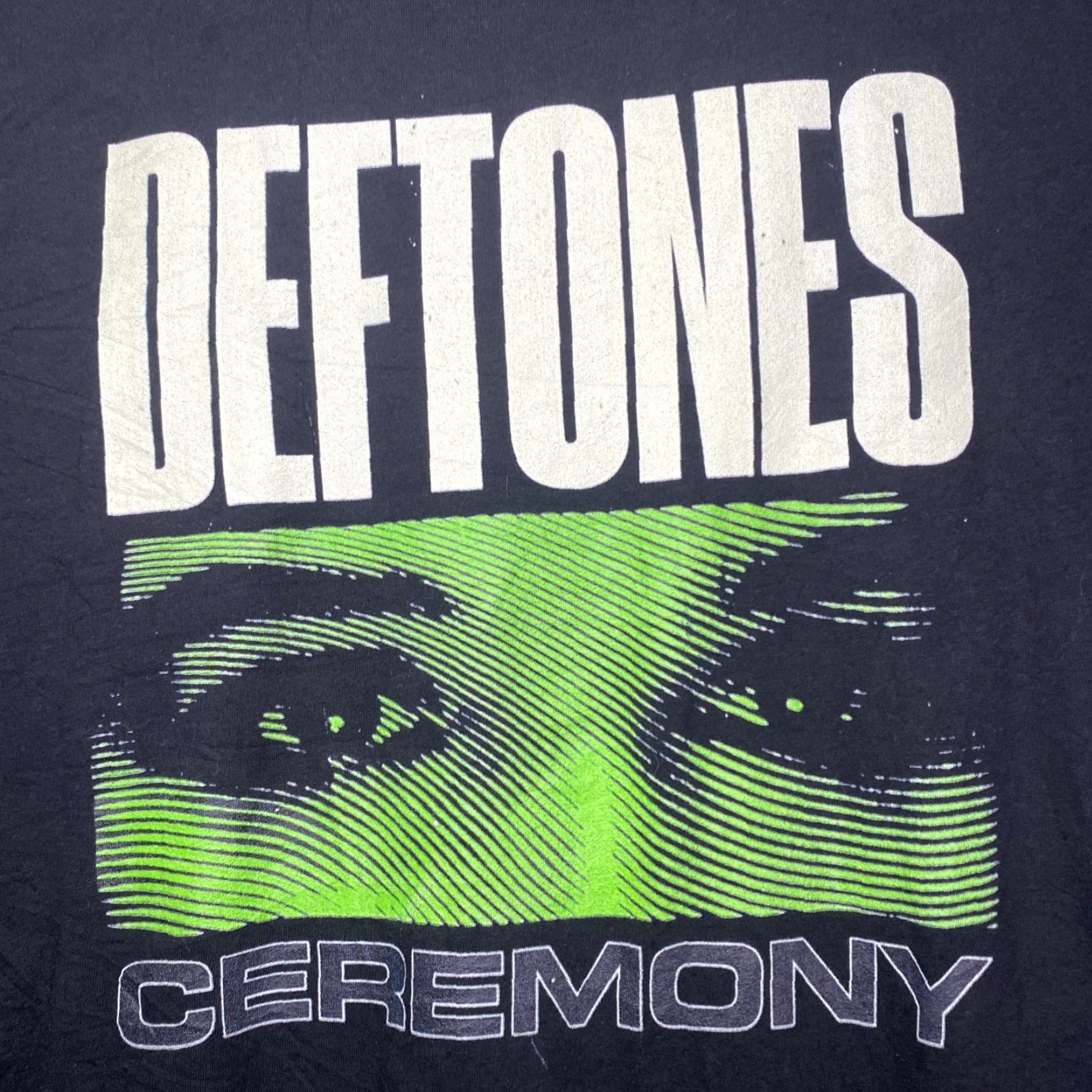 Vintage Deftones T Shirt Adult Medium Black Short Sleeve Band Tee Mens M Y2K Cut Tag Vintage Size US M / EU 48-50 / 2 - 2 Thumbnail