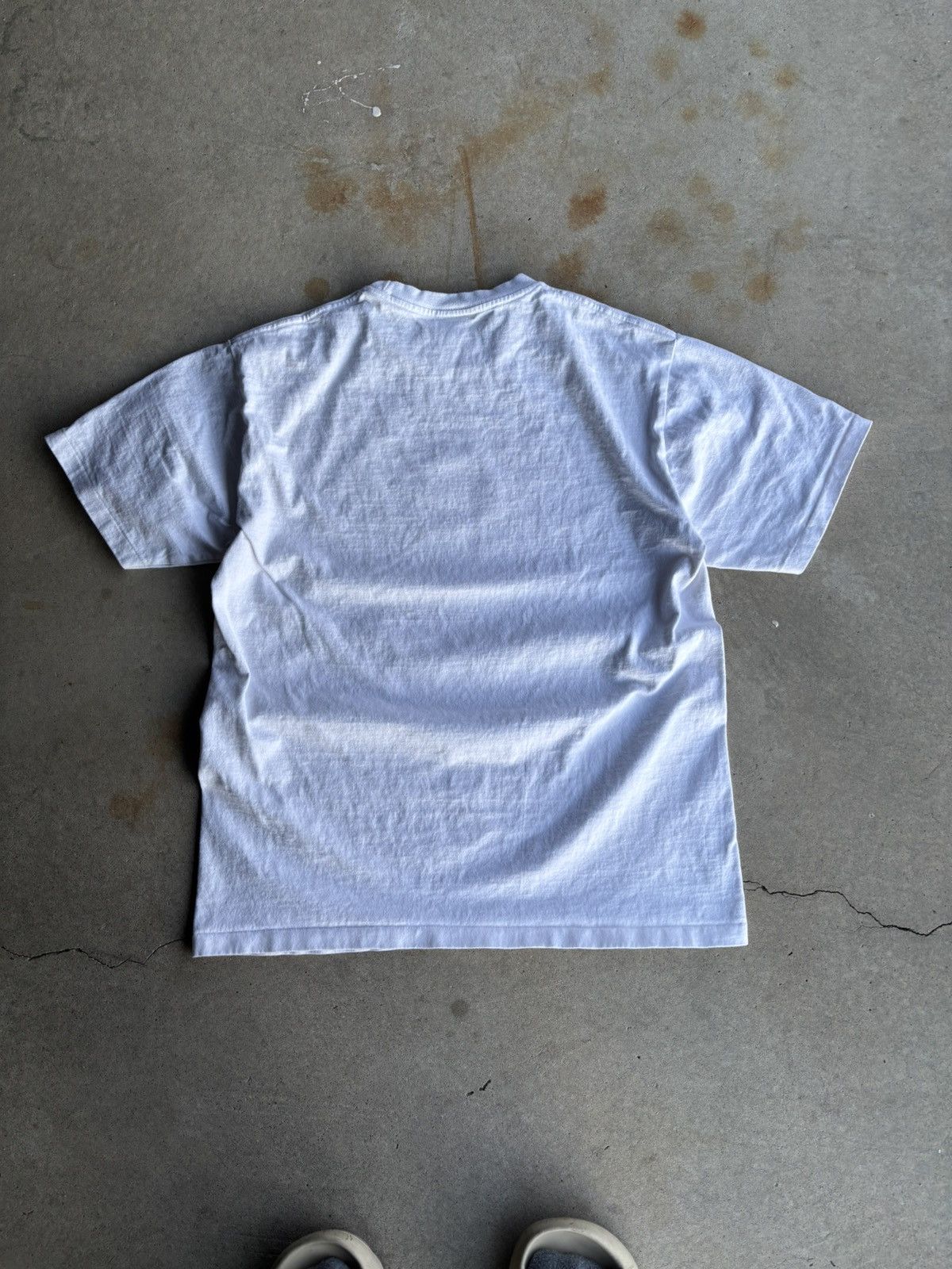 Bape Crazy Bape Floral Logo Boxy White Essential Logo Tee Size US L / EU 52-54 / 3 - 2 Thumbnail