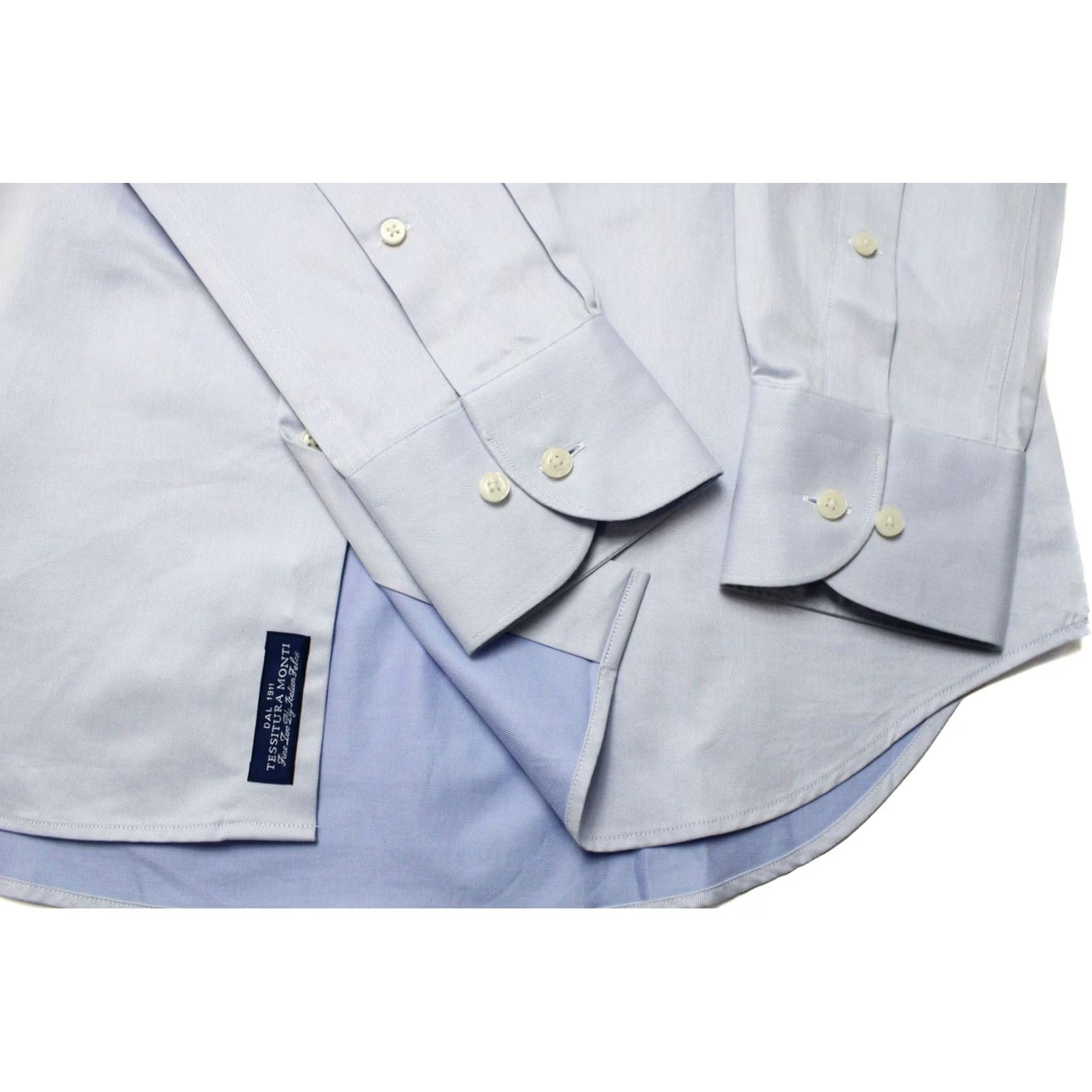 Suitsupply Suitsupply Cotton Two Ply Formal Shirt Men's 40-7 / 15 3/4L Button Up Blue Shirt Mens 40-7 15 3/4L Blue Formal Shirt Size 40R - 5 Thumbnail