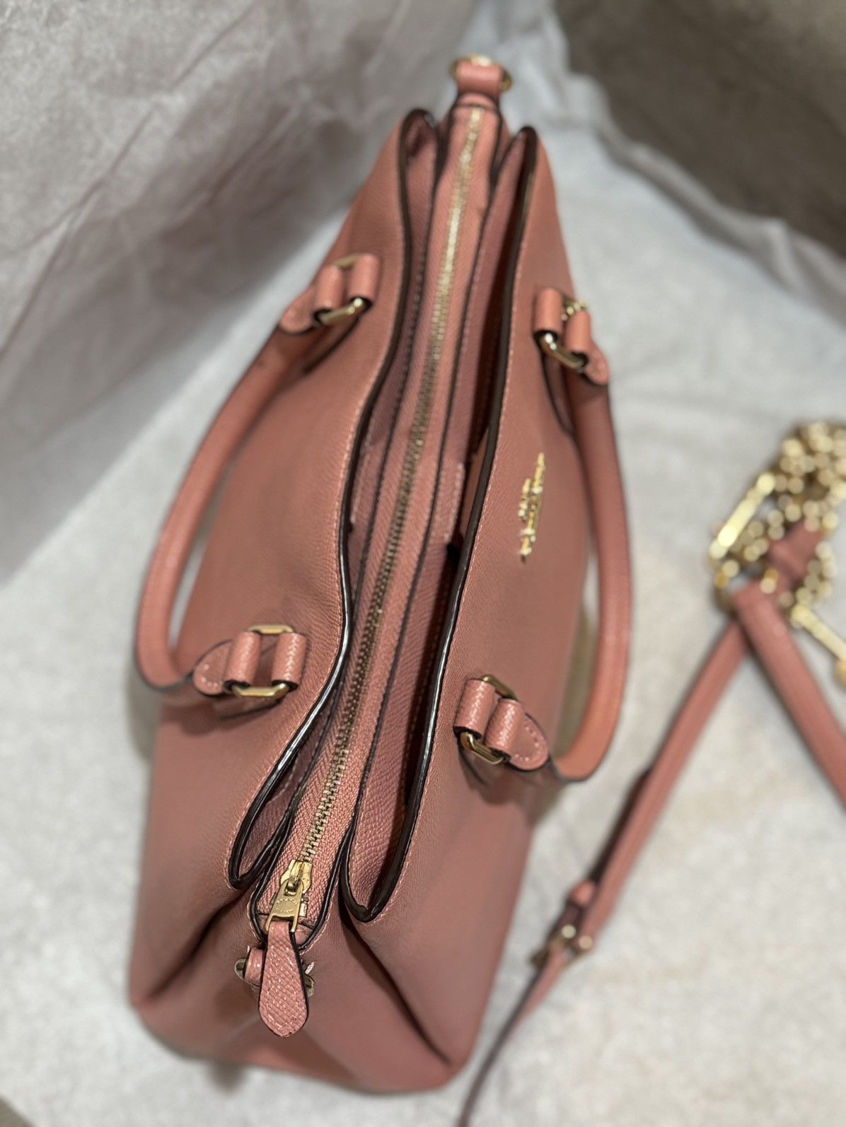 Coach Pink Coach Sage Carryall Satchel Crossbody Shoulder bag Size ONE SIZE - 5 Thumbnail