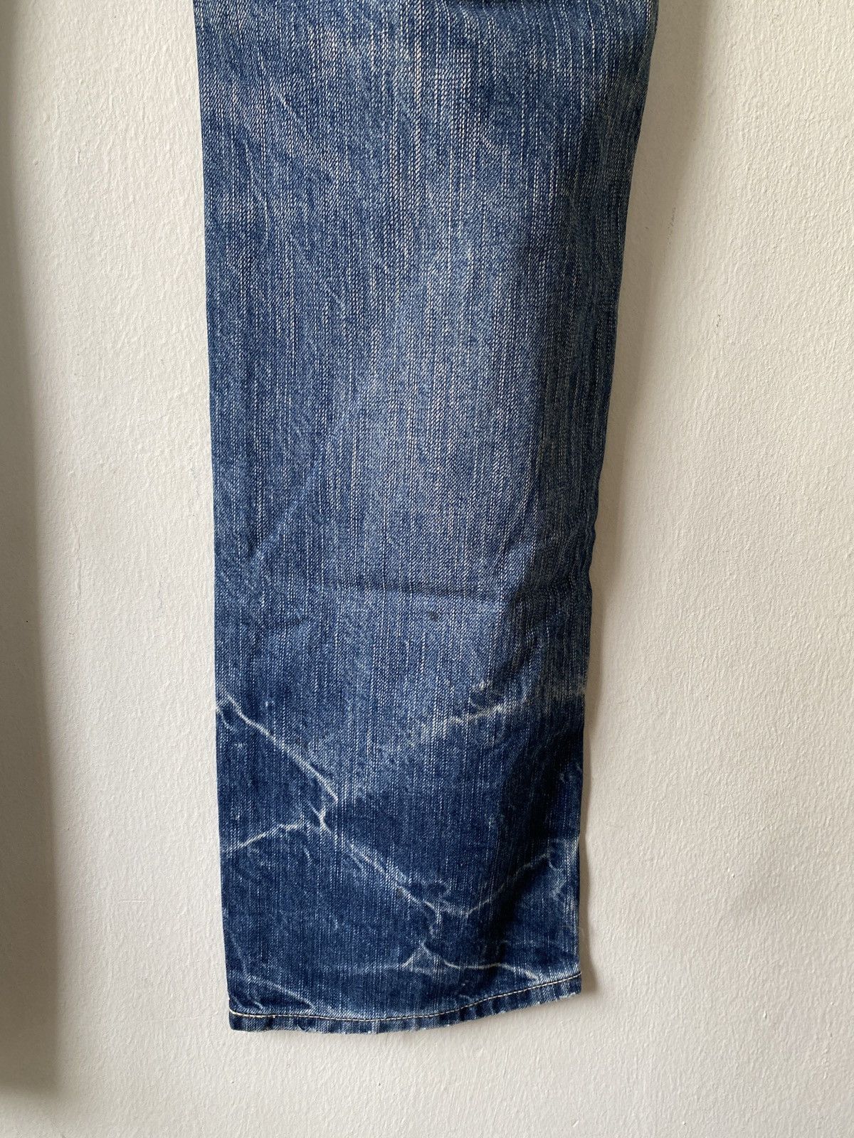 Japanese Brand John Bull Cargo Distressed Denim