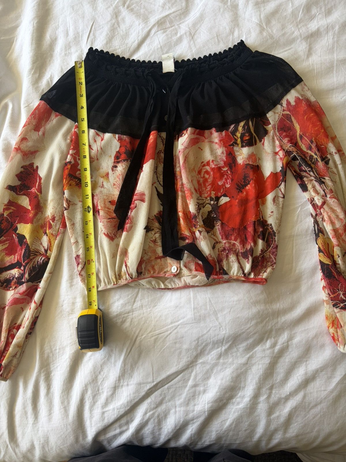 Jean Paul Gaultier Jean Paul Gaultier Soleil Vintage Blouse Size S / US 4 / IT 40 - 7 Thumbnail