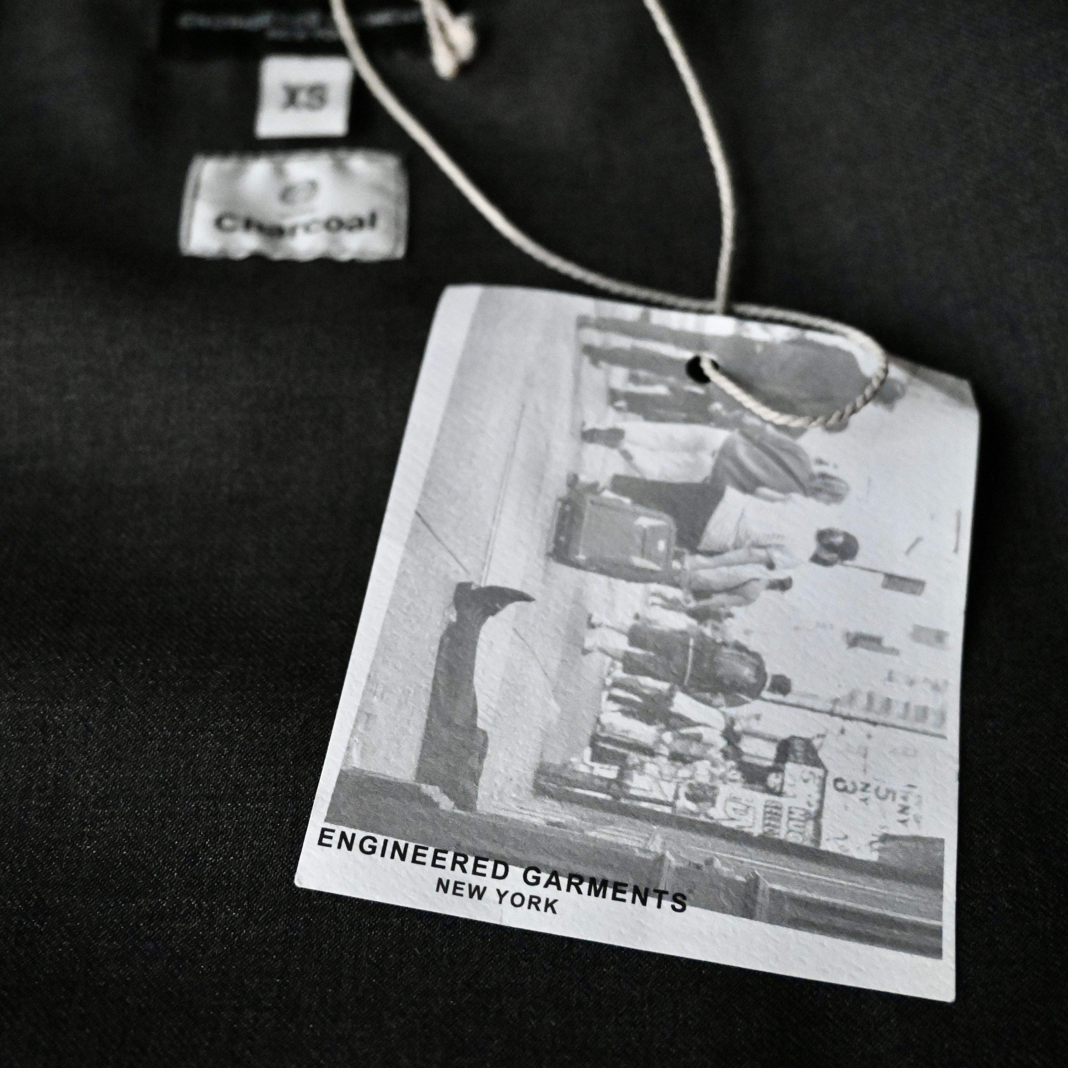 Engineered Garments UNUSED, ENGINEERED GARMENTS, Tanker Jacket, Wool, Charcoal Size US XS / EU 42 / 0 - 12 Thumbnail